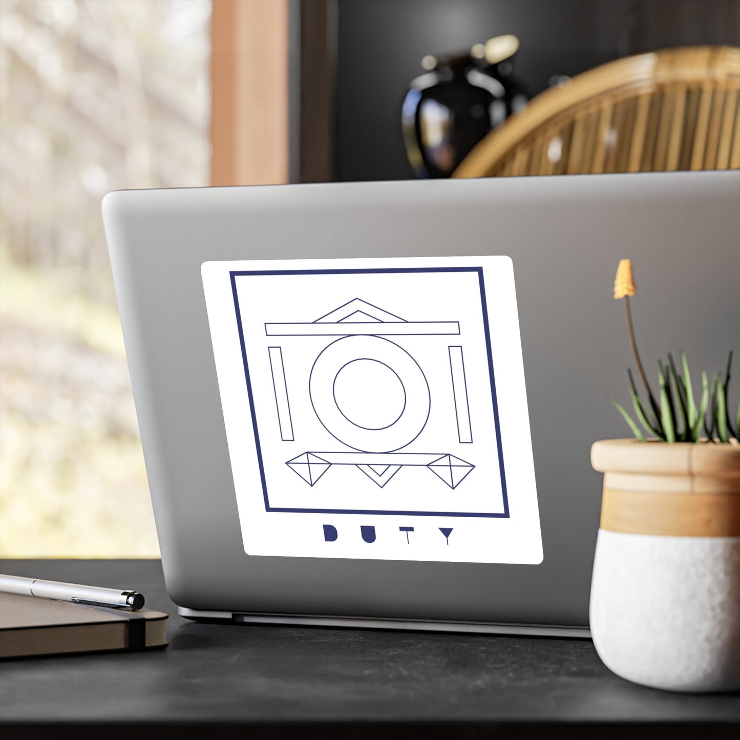 Symbols of the Creation Energy Teaching - DECAL *Pflicht / Duty* (purple)