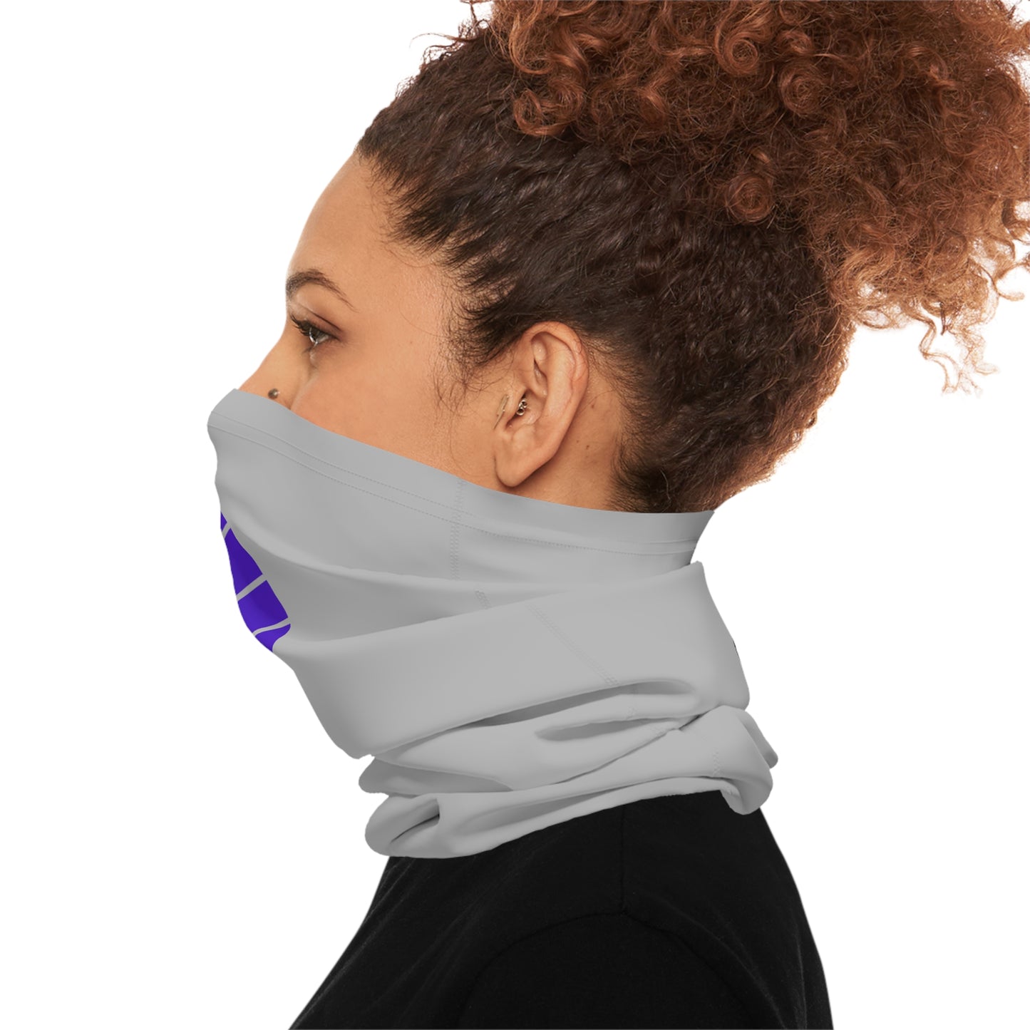Lightweight Neck Gaiter - BEAM *Life* Edition (Purple/Gray)