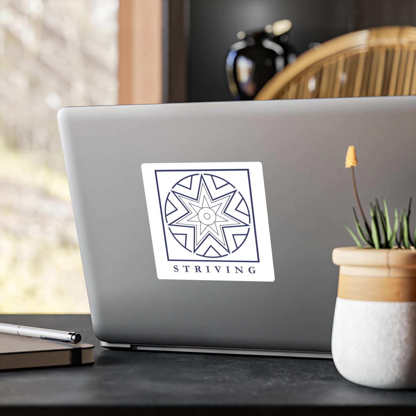 Symbols of the Creation-Energy Teaching - DECAL *Streben / Striving* (purple)