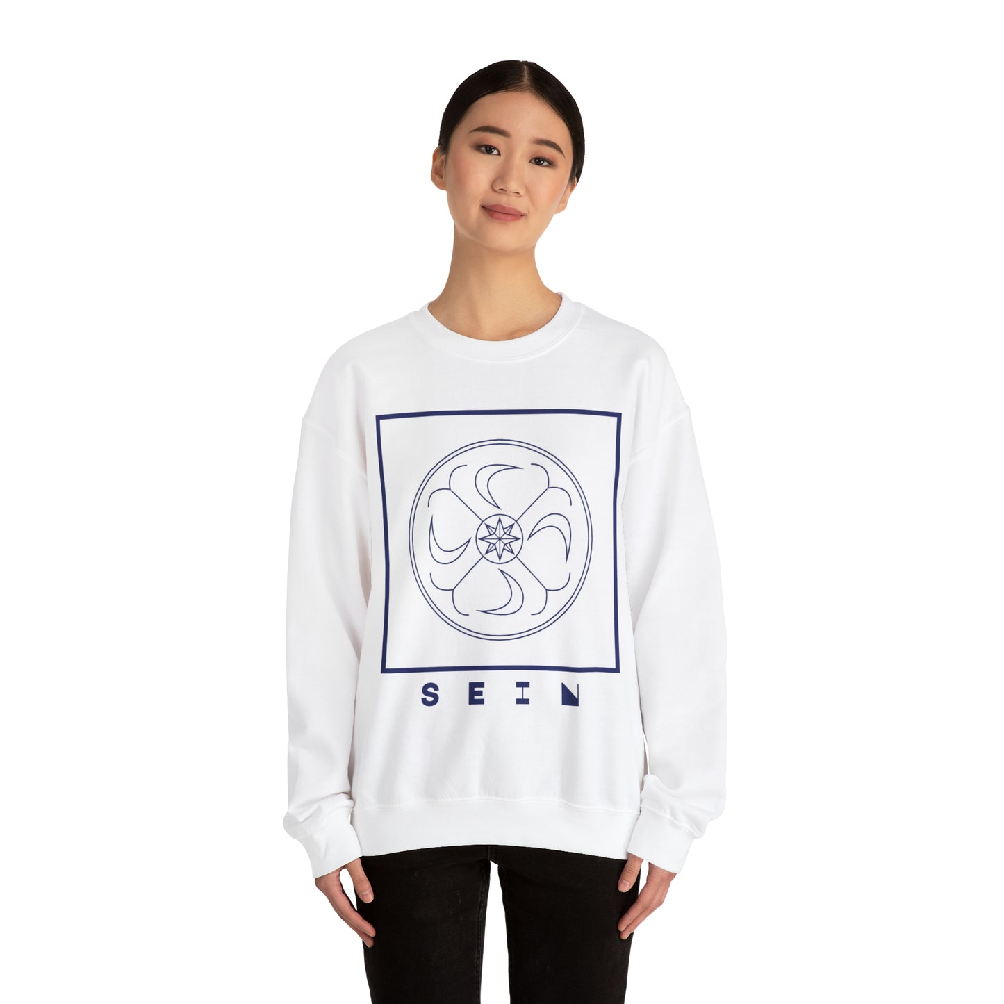 SEIN/BEING Symbol Crewneck Sweatshirt