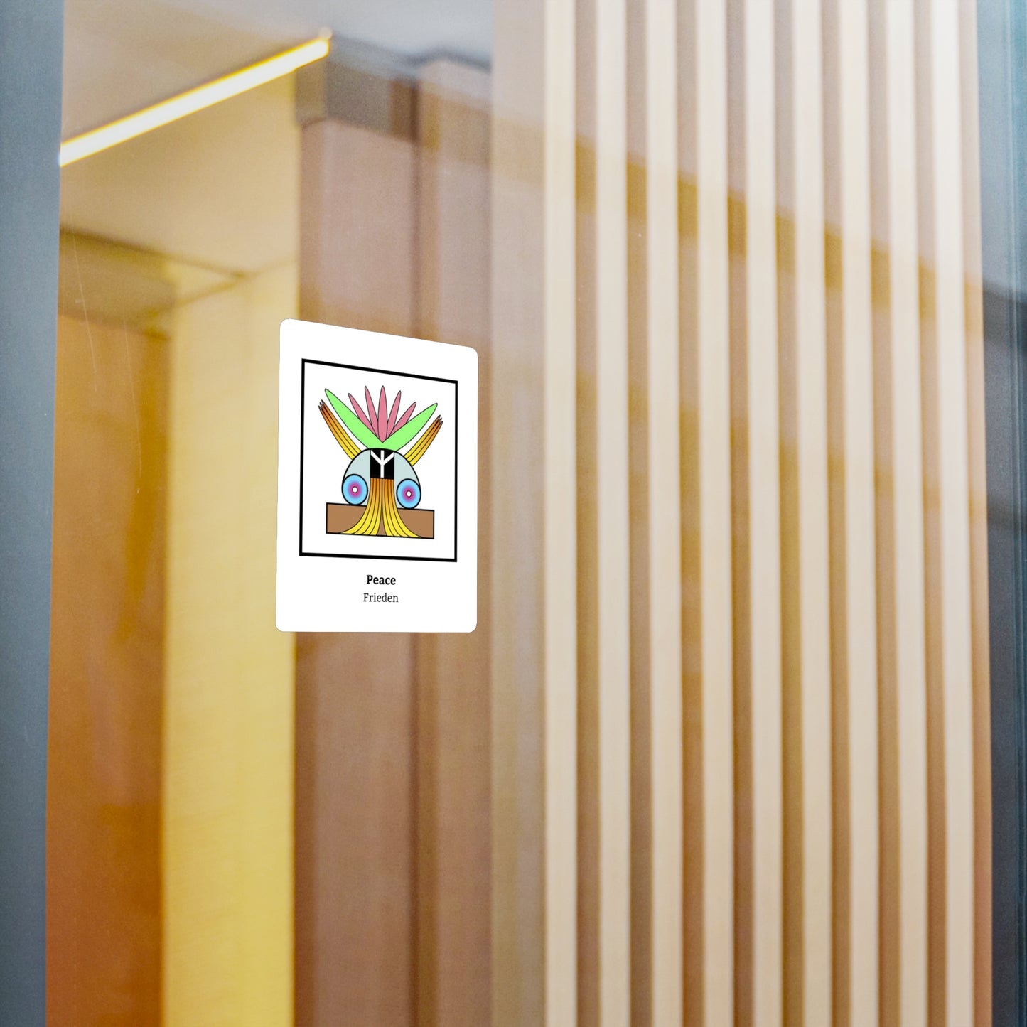 Peace/Frieden Symbol - Sticker/Decal