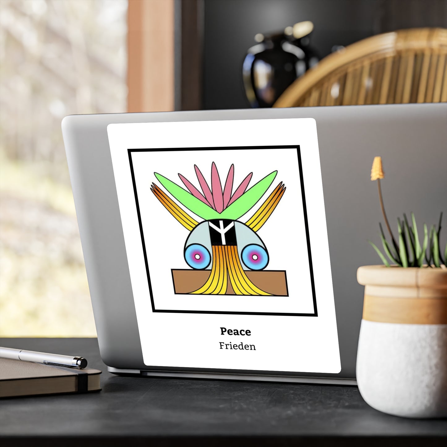 Peace/Frieden Symbol - Sticker/Decal