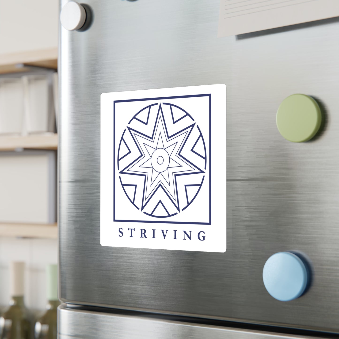 Symbols of the Creation-Energy Teaching - DECAL *Streben / Striving* (purple)