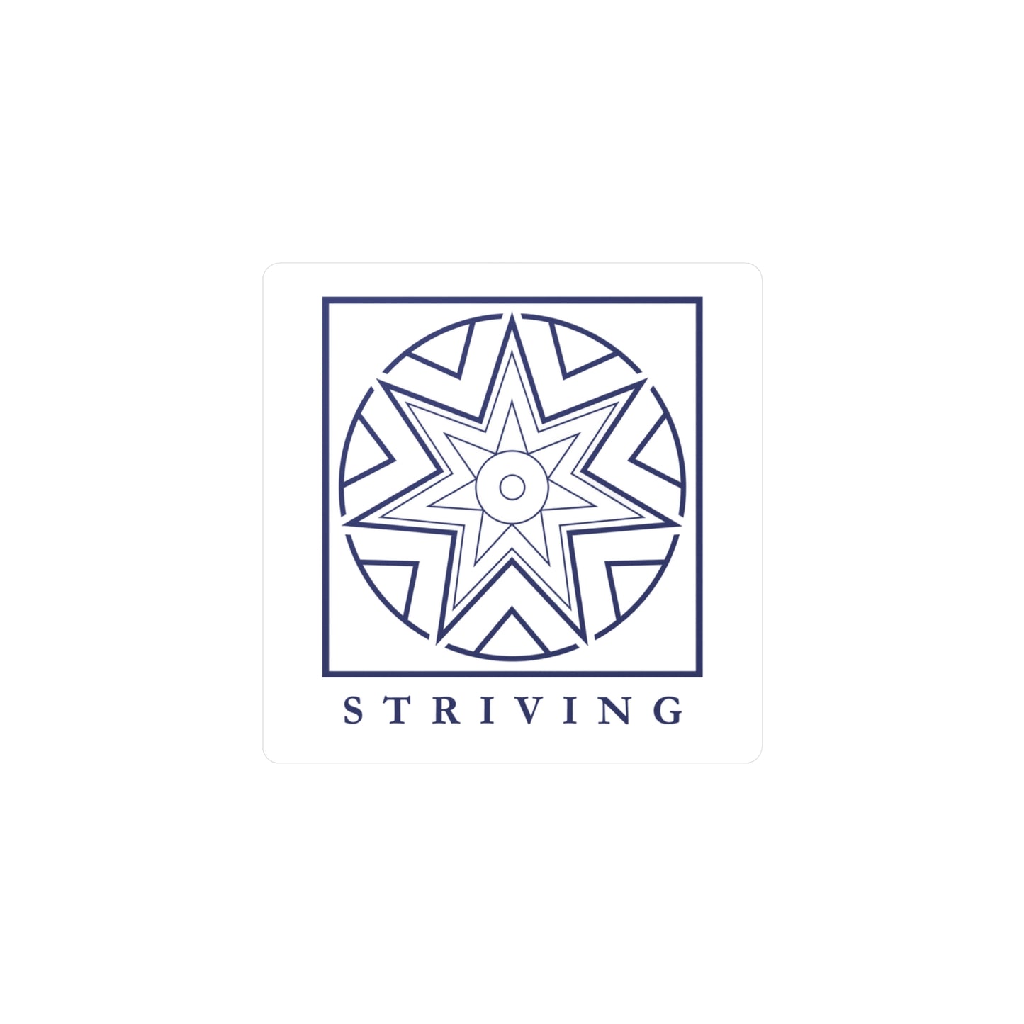 Symbols of the Creation-Energy Teaching - DECAL *Streben / Striving* (purple)