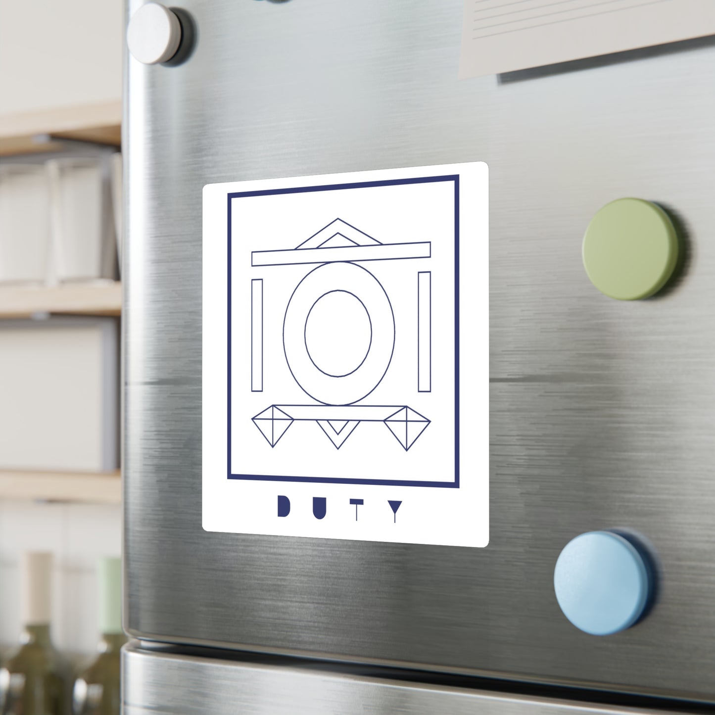 Symbols of the Creation Energy Teaching - DECAL *Pflicht / Duty* (purple)