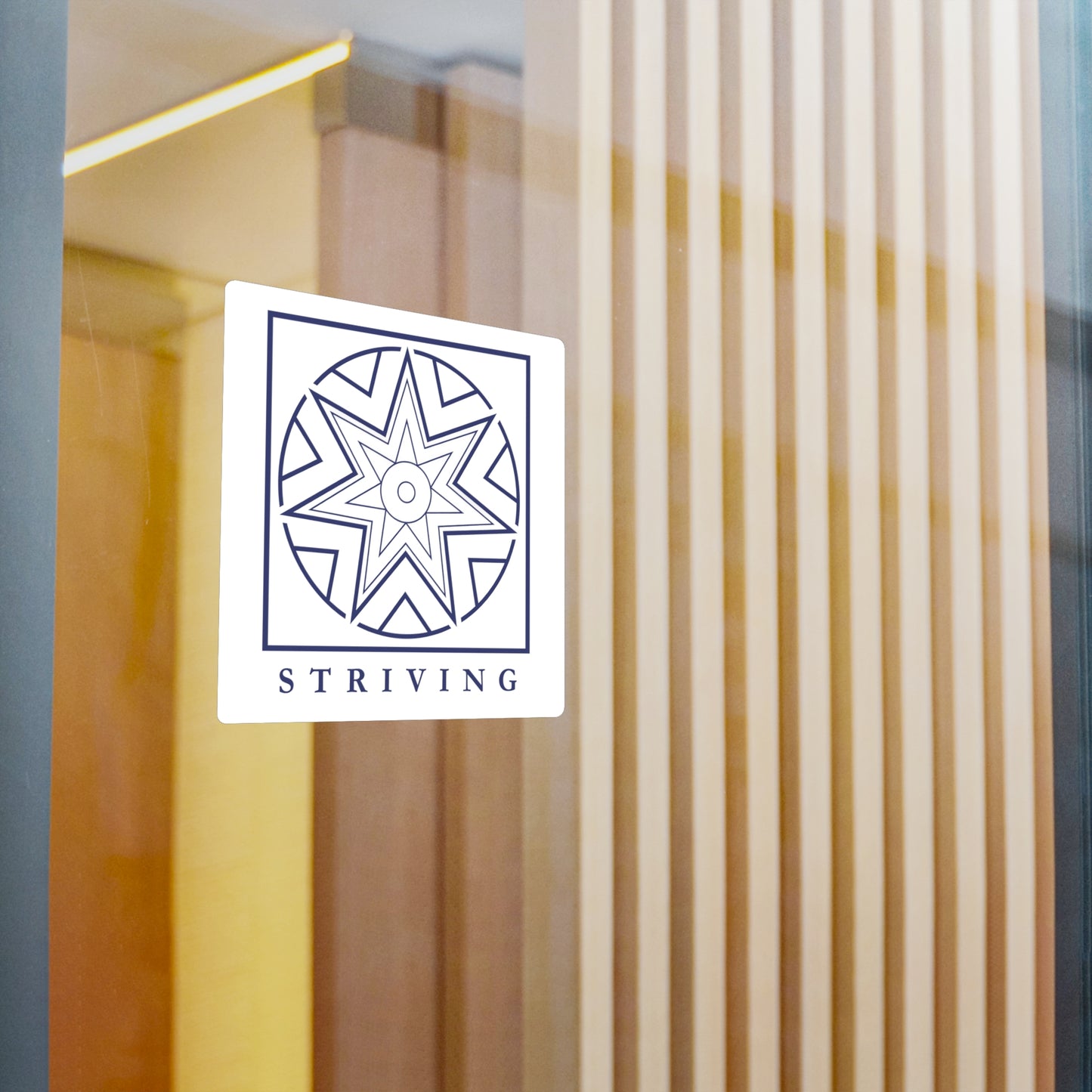 Symbols of the Creation-Energy Teaching - DECAL *Streben / Striving* (purple)