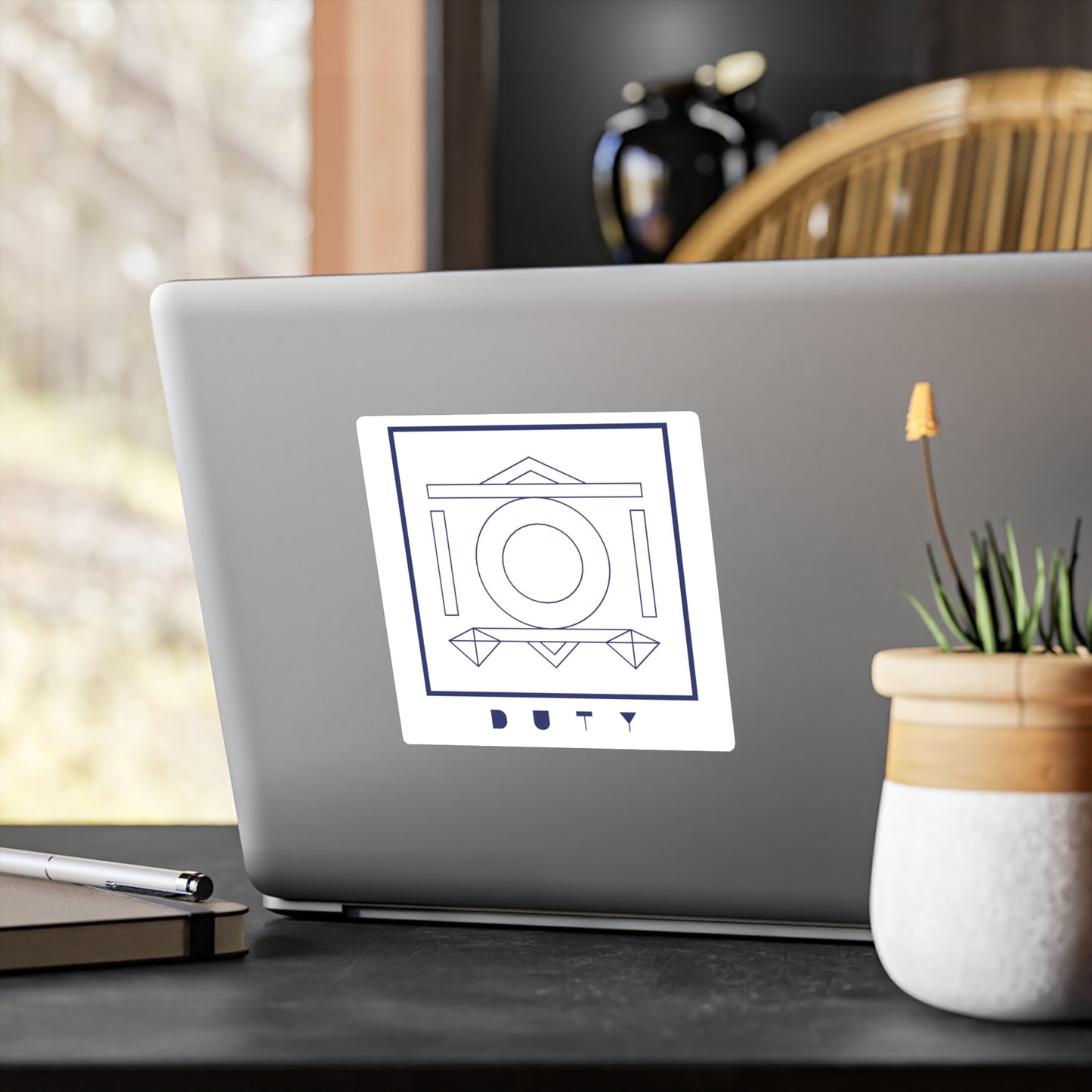 Symbols of the Creation Energy Teaching - DECAL *Pflicht / Duty* (purple)