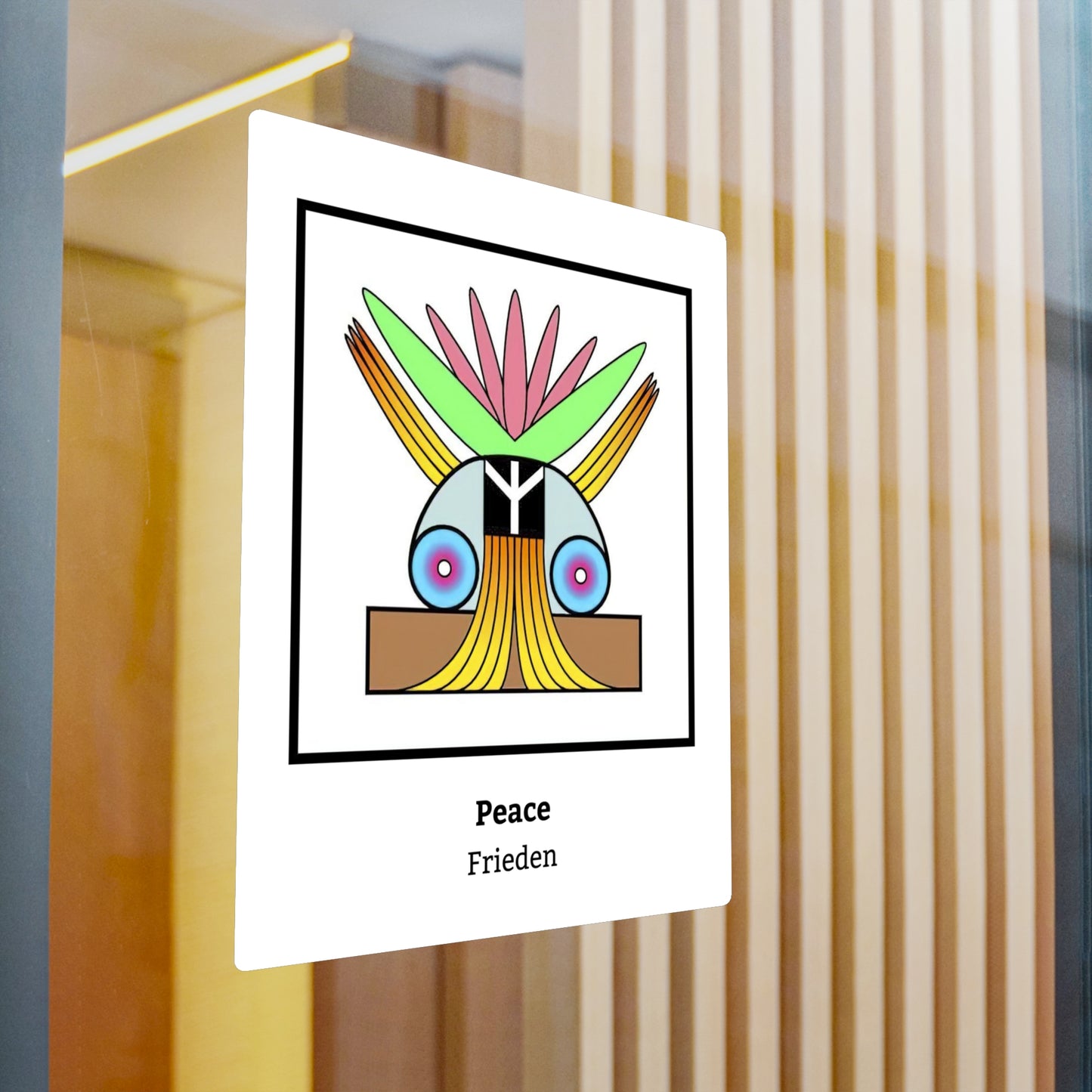 Peace/Frieden Symbol - Sticker/Decal