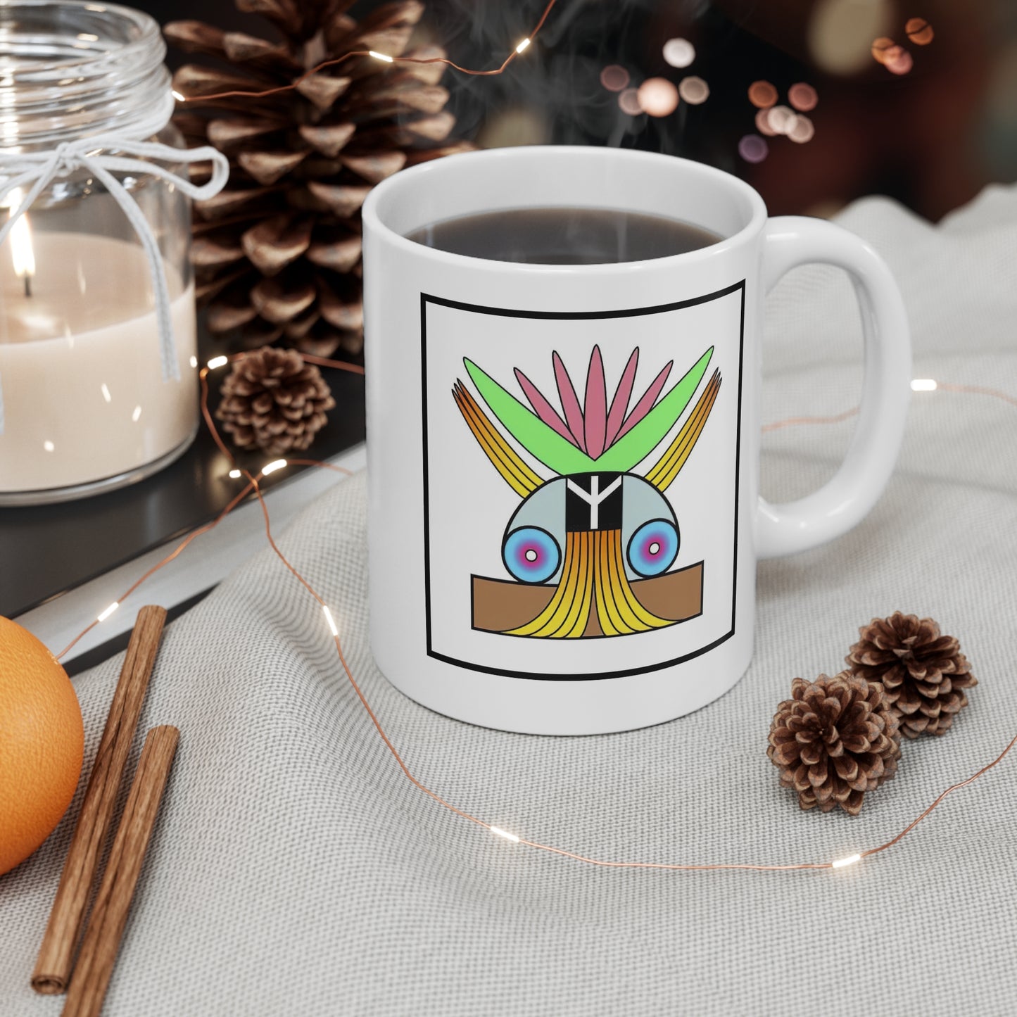Symbols of the Creation-Energy Teaching - Mug 11oz *Peace*