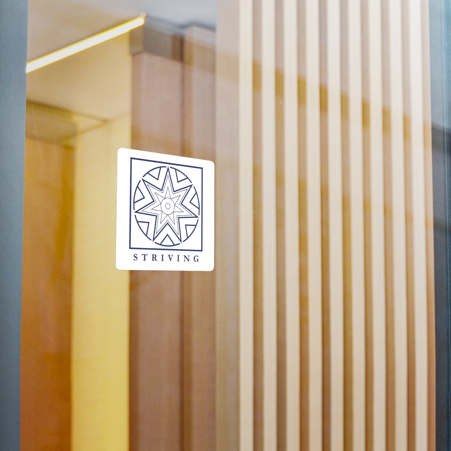 Symbols of the Creation-Energy Teaching - DECAL *Streben / Striving* (purple)