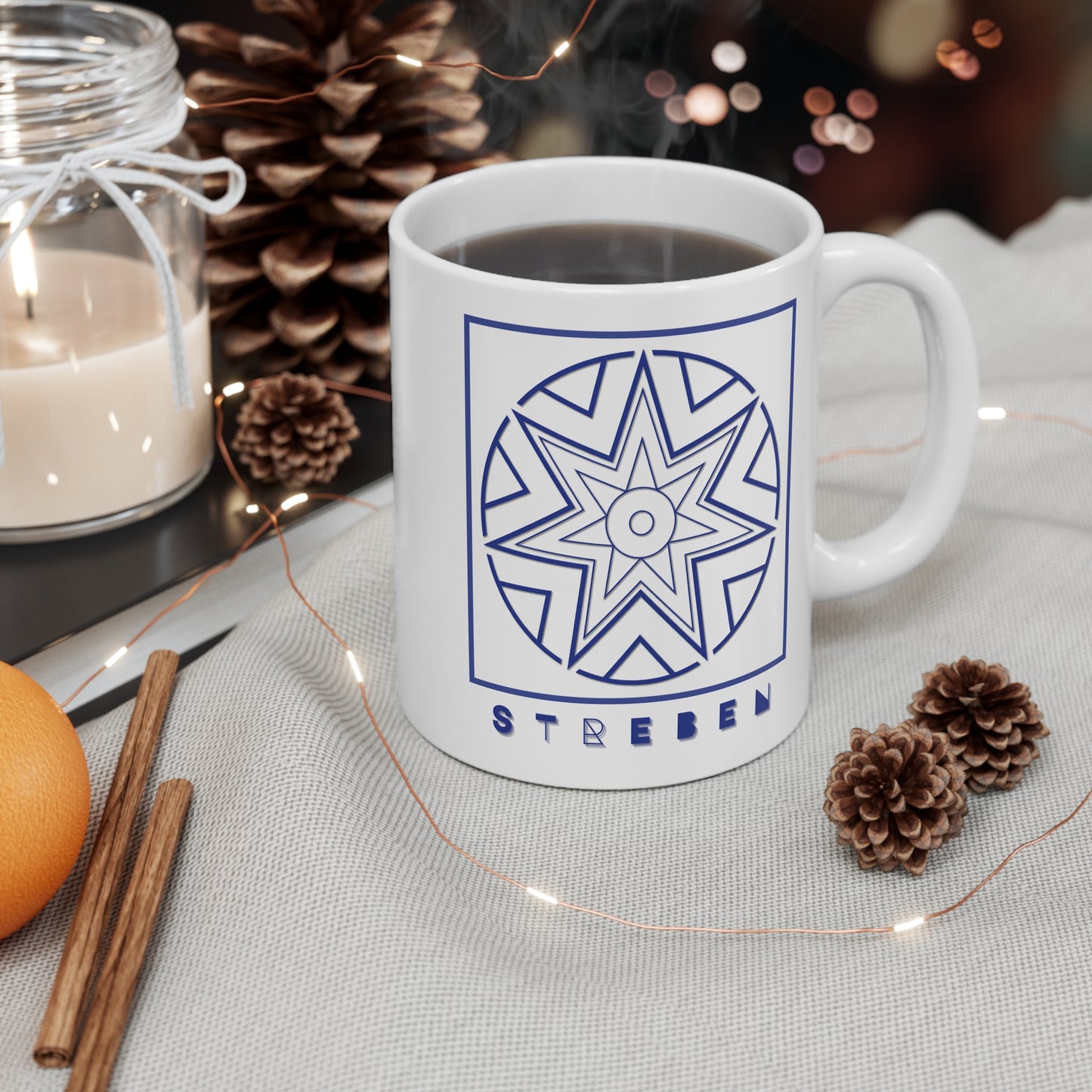 Symbols of the Creation-Energy Teaching - Mug 11oz *Streben / Striving*