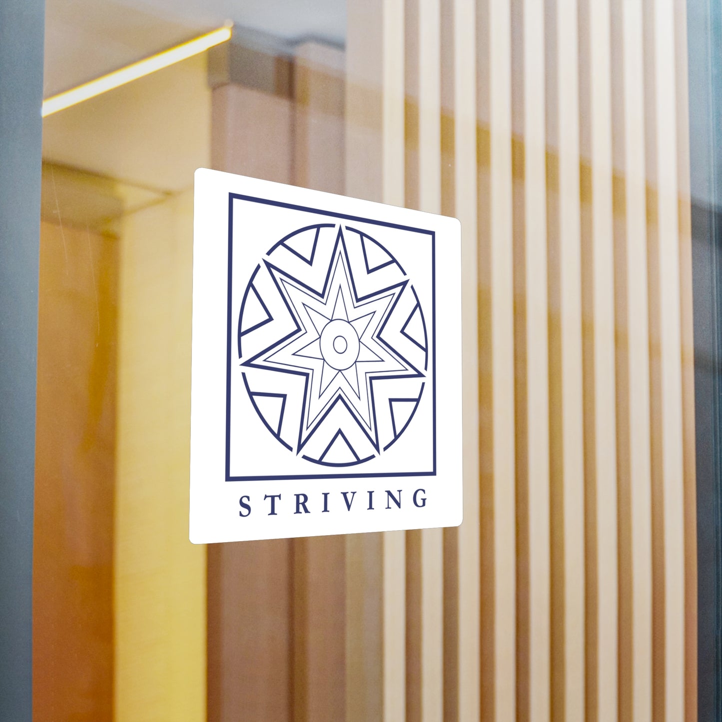Symbols of the Creation-Energy Teaching - DECAL *Streben / Striving* (purple)