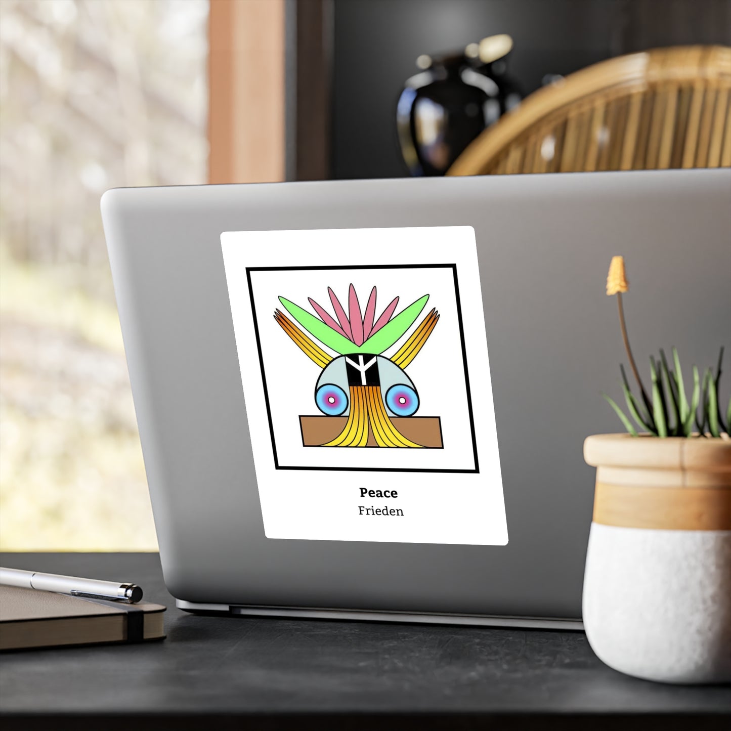 Peace/Frieden Symbol - Sticker/Decal
