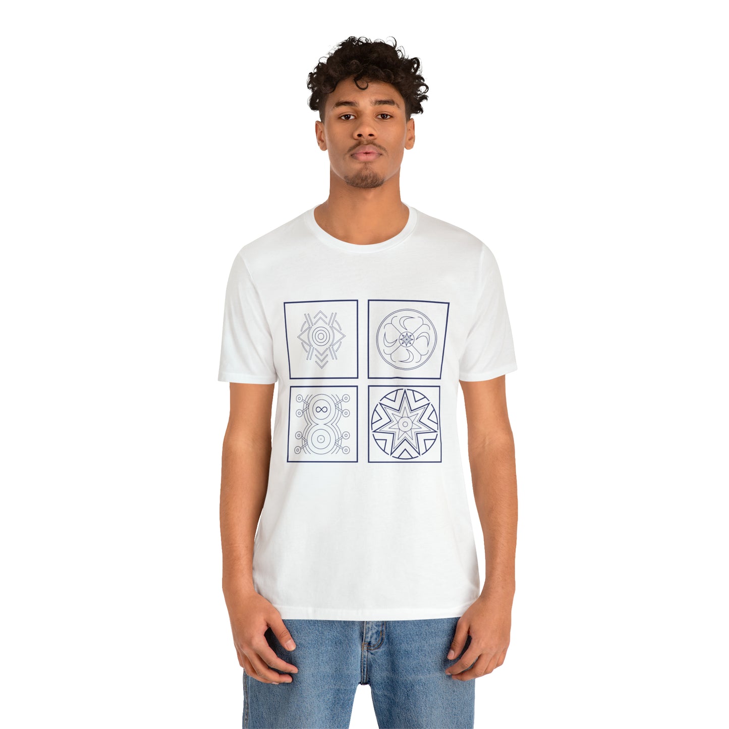 Copy of Symbols of the Creation-Energy Teaching - Short Sleeve Tee