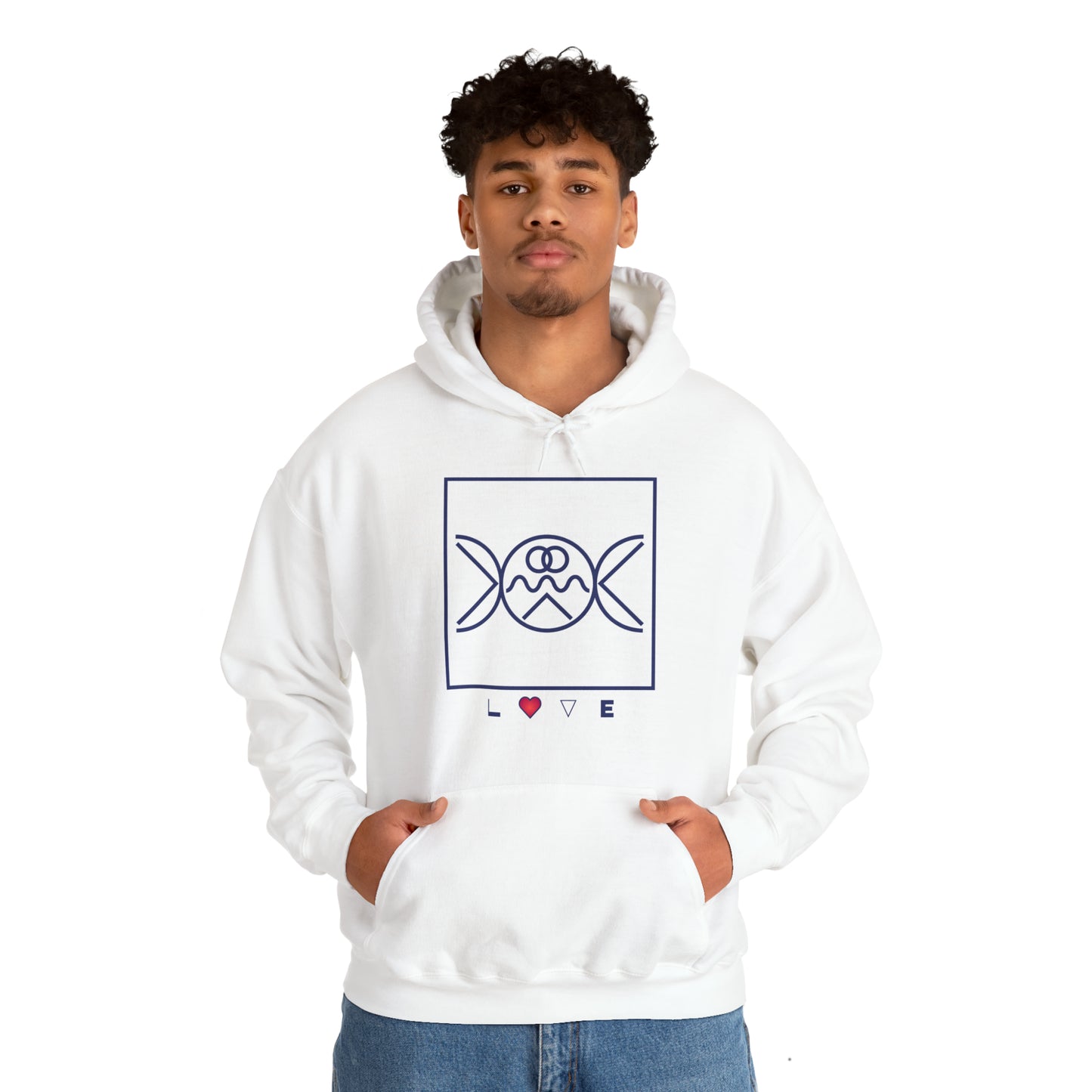 Love/Liebe Hooded Sweatshirt