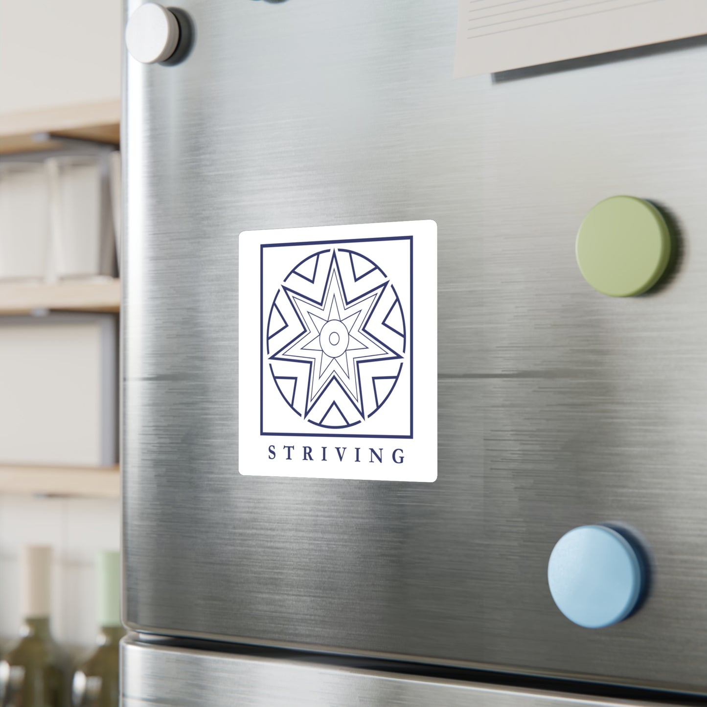 Symbols of the Creation-Energy Teaching - DECAL *Streben / Striving* (purple)