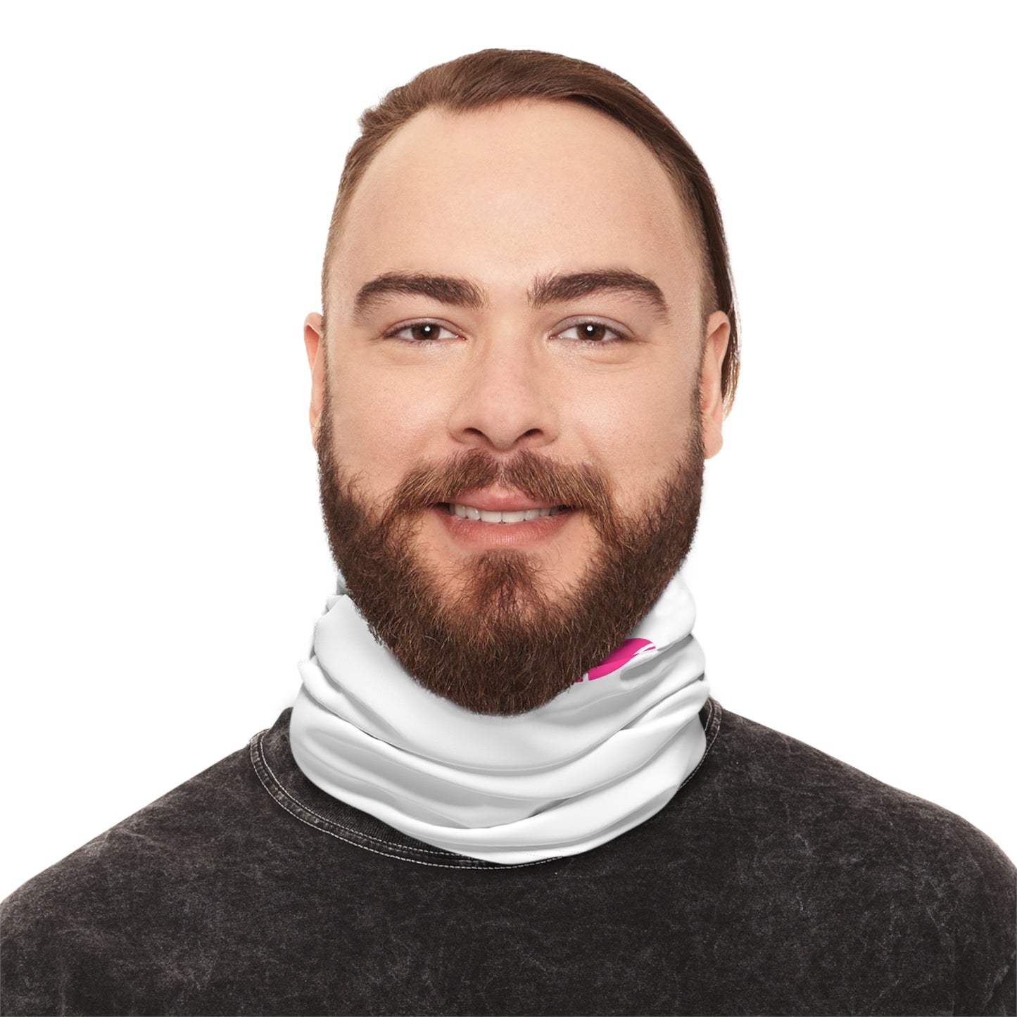 Lightweight Neck Gaiter - BEAM *Life* Edition (pink)