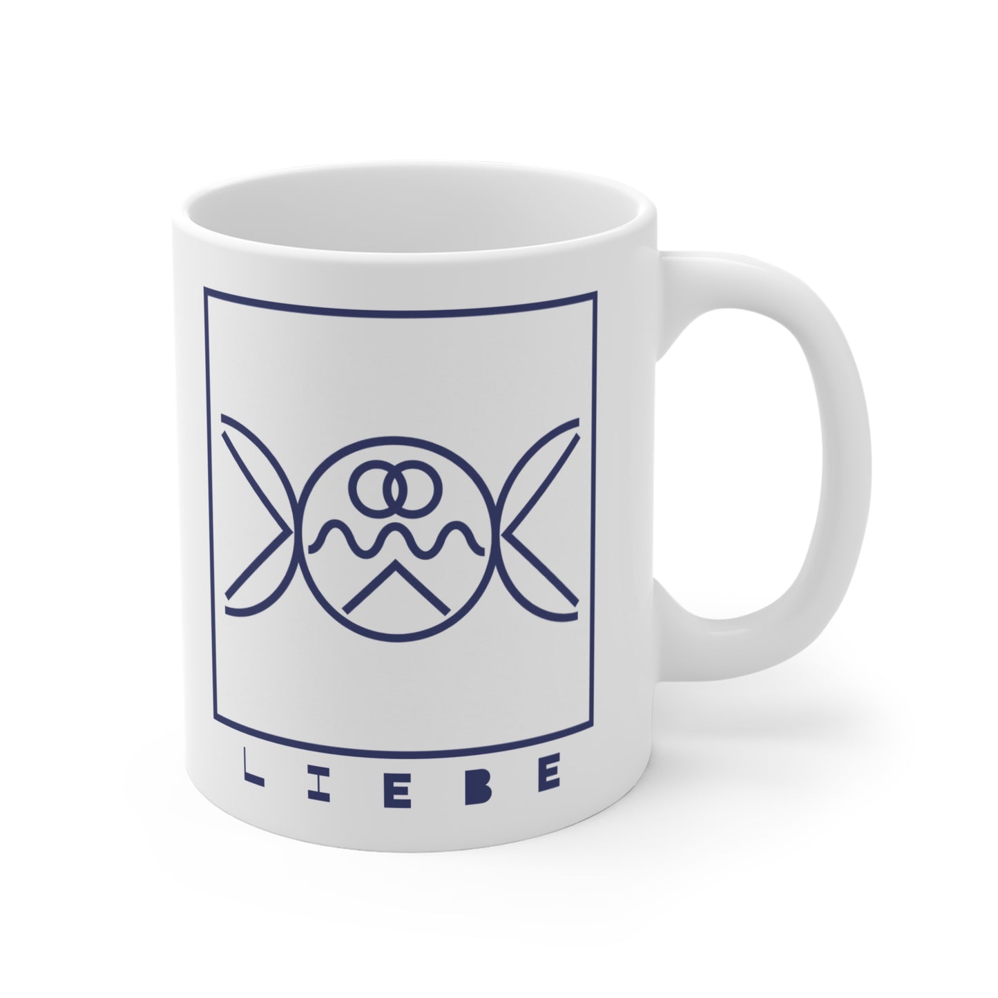 Symbols of the Creation-Energy Teaching - Mug 11oz *Liebe / Love*