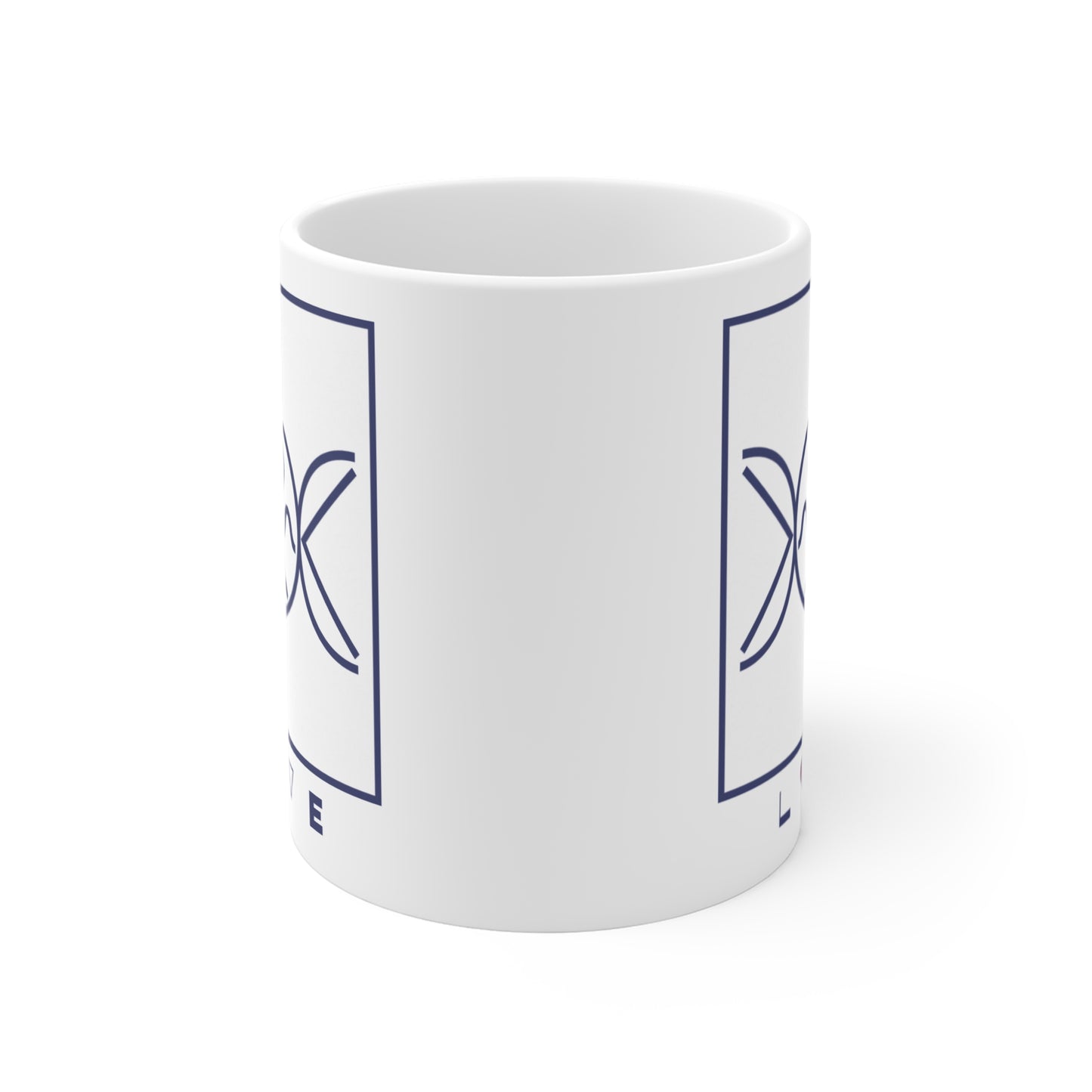 Symbols of the Creation-Energy Teaching - Mug 11oz *Liebe/Love*