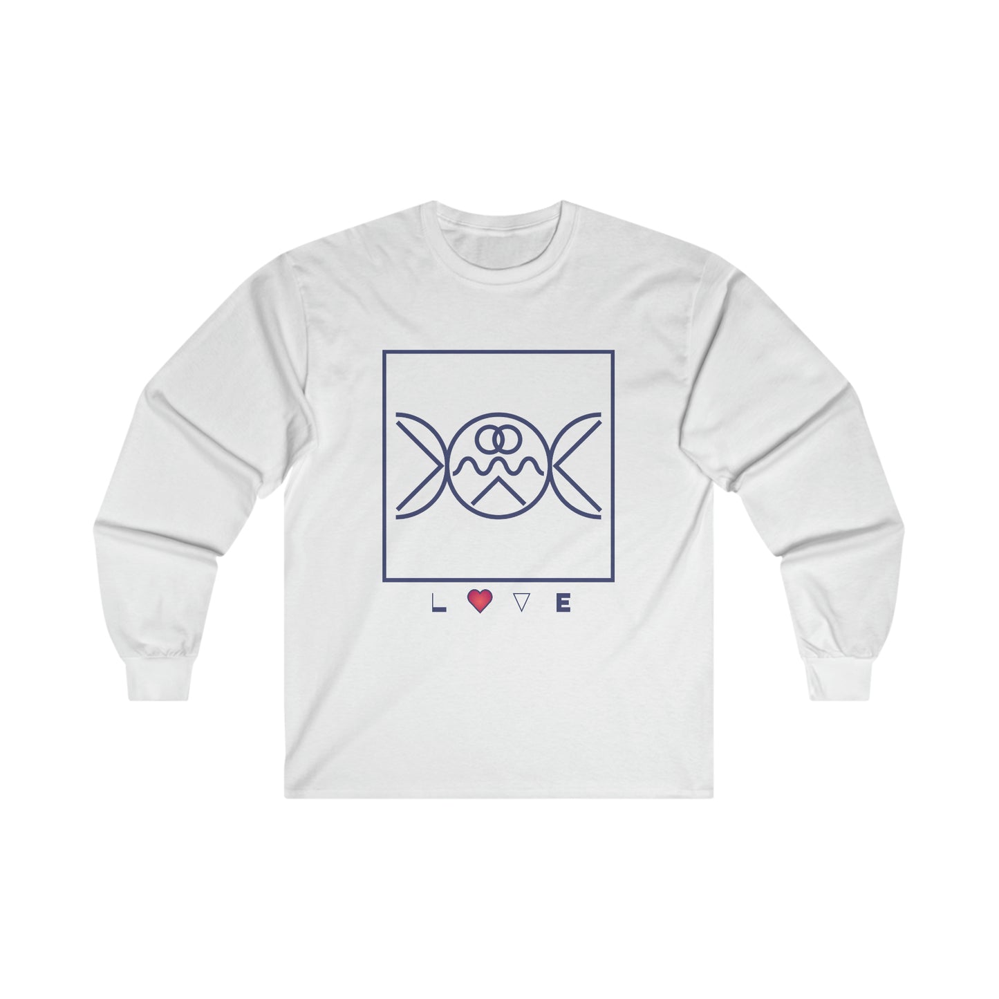 LIEBE/LOVE Symbol - Ultra Cotton Long Sleeve Tee