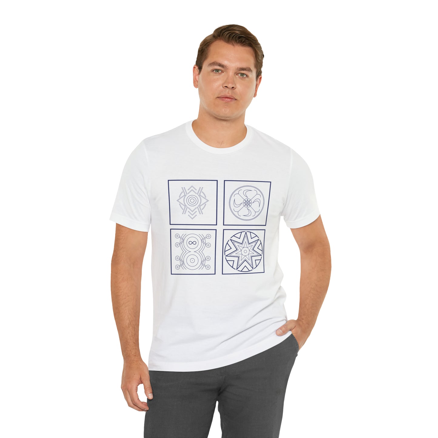 Symbols of the Creation-Energy Teaching - Short Sleeve Tee