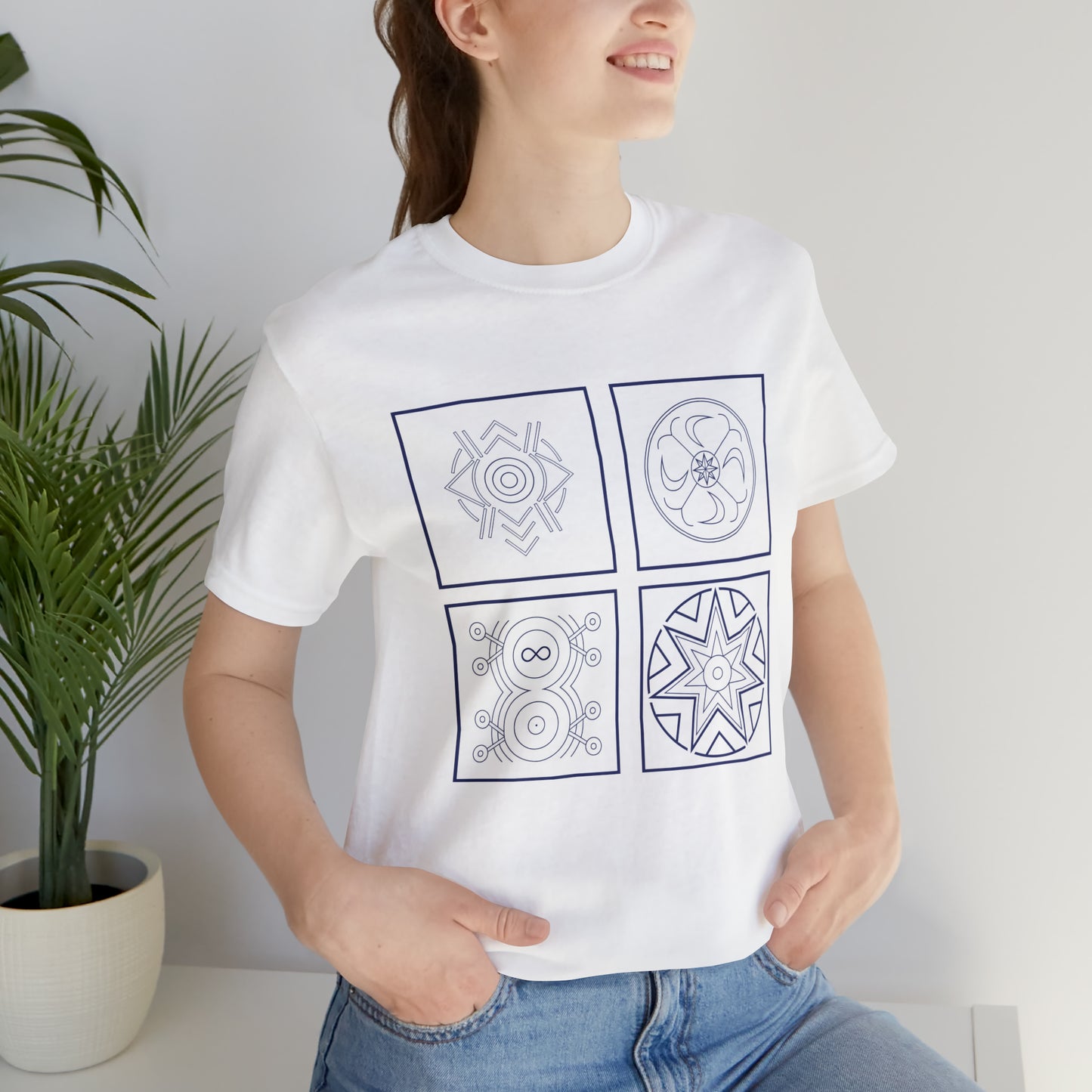 Symbols of the Creation-Energy Teaching - Short Sleeve Tee