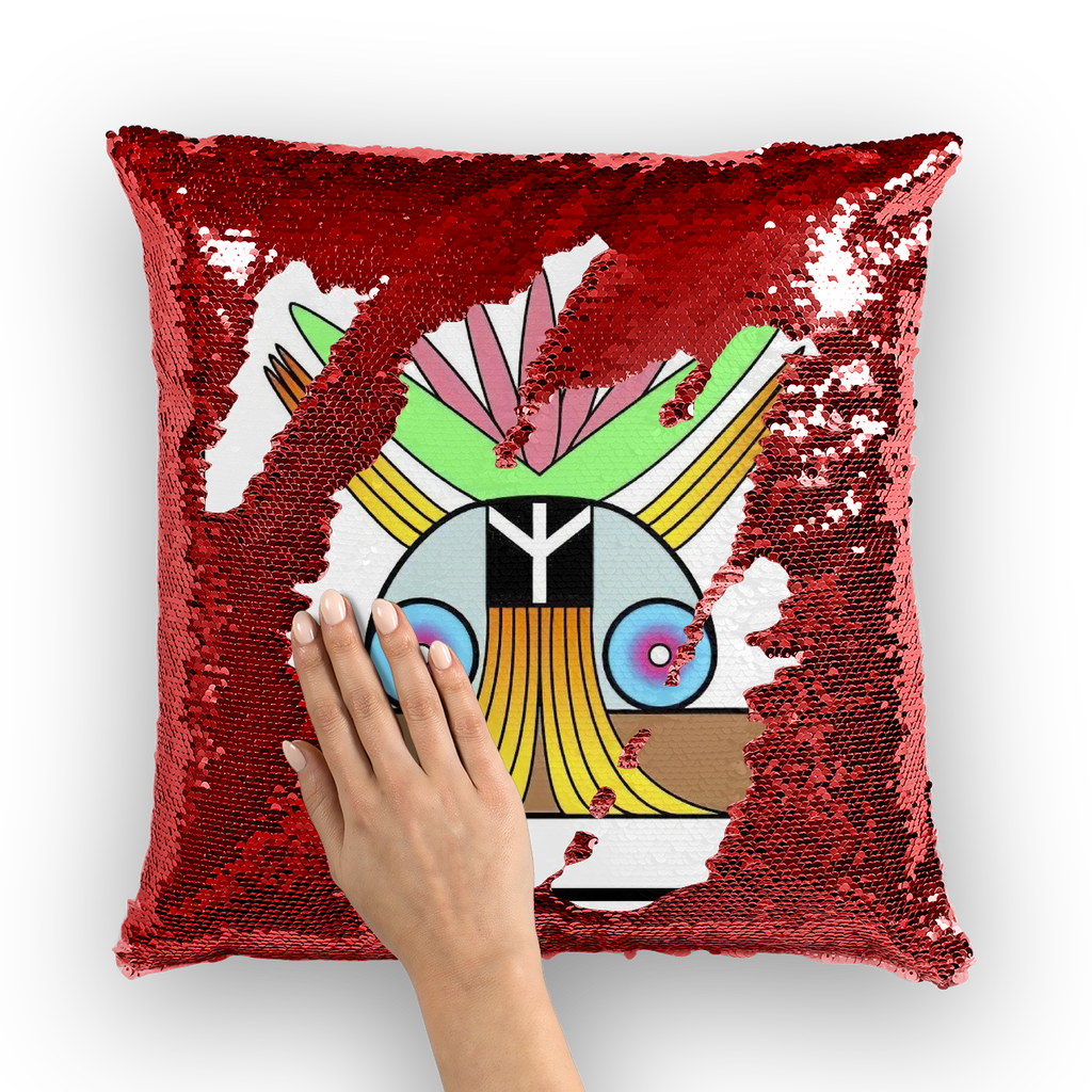 BEAM *Peace* Collection Sequin Cushion Cover