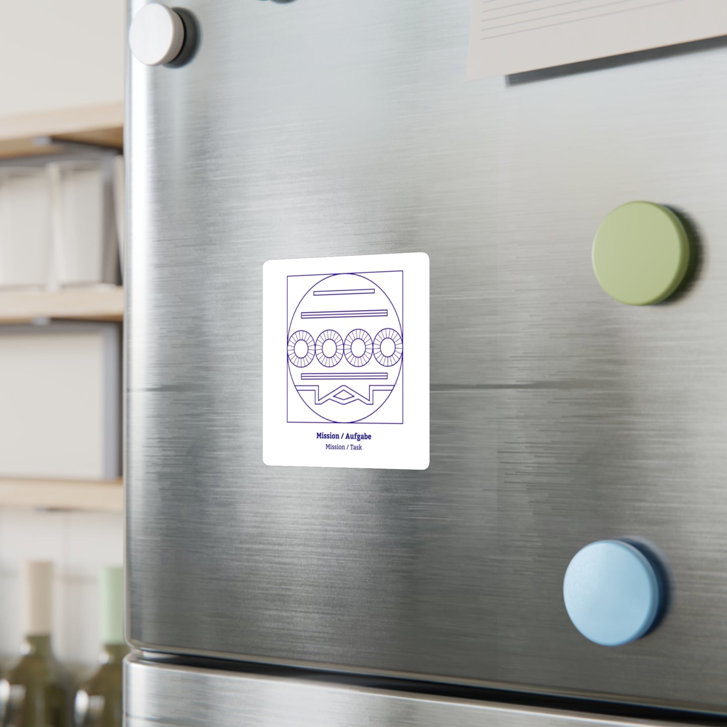 Mission Symbol Decal (Purple/White) Not Transparent