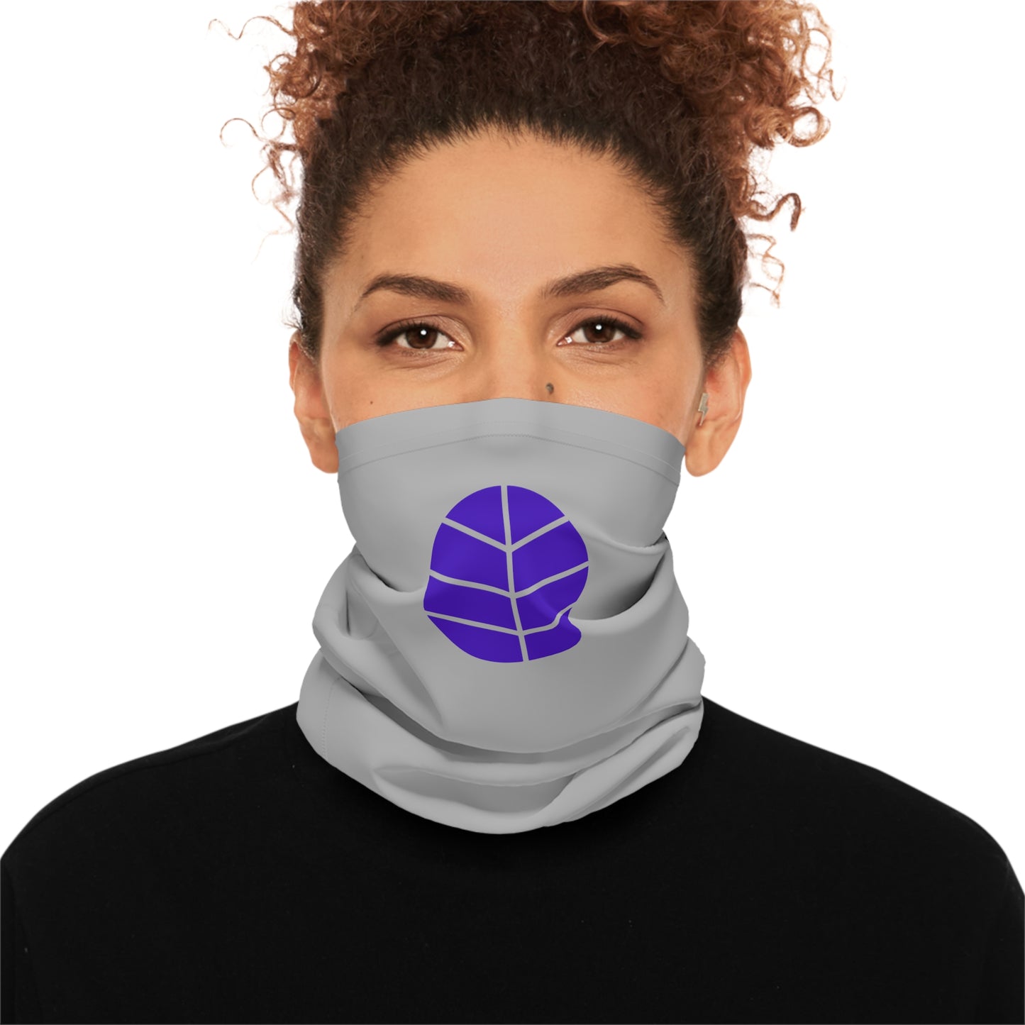 Lightweight Neck Gaiter - BEAM *Life* Edition (Purple/Gray)