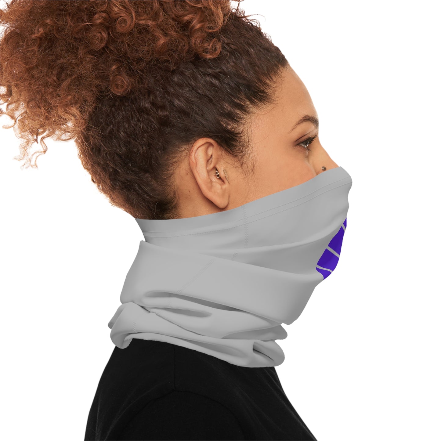 Lightweight Neck Gaiter - BEAM *Life* Edition (Purple/Gray)