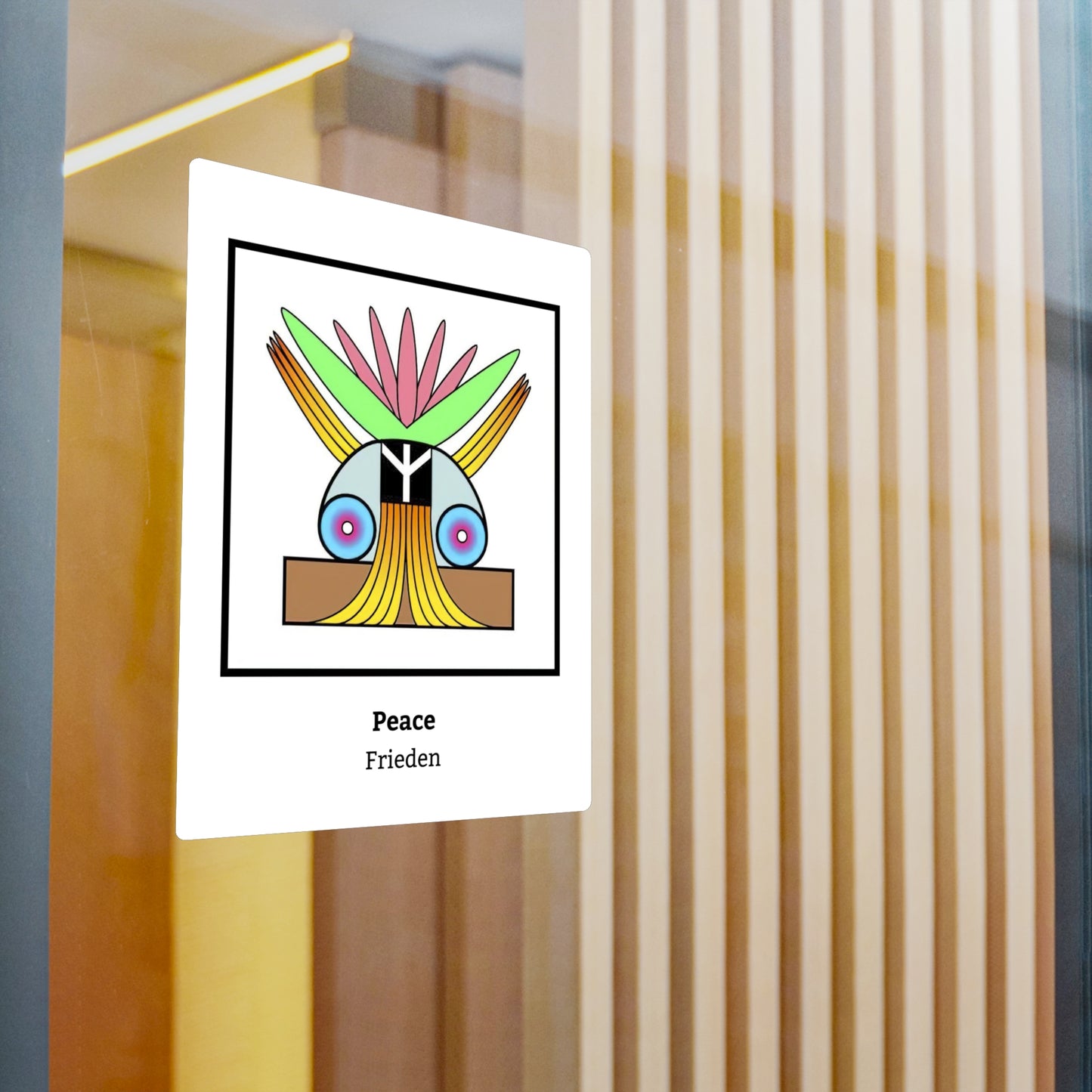 Peace/Frieden Symbol - Sticker/Decal