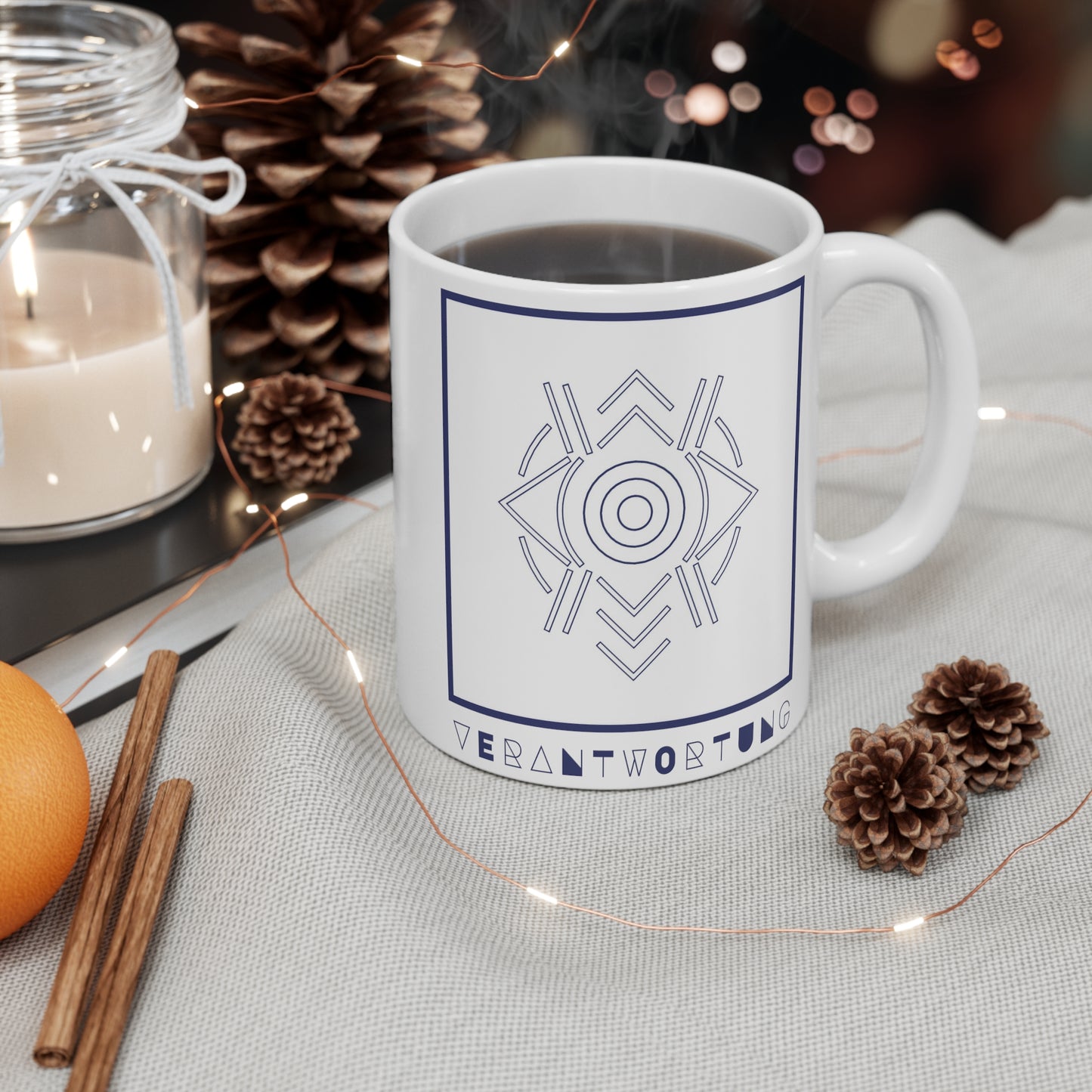 Symbols of the Creation-Energy Teaching - Mug 11oz *VERANTWORTUNG / RESPONSIBILITY*