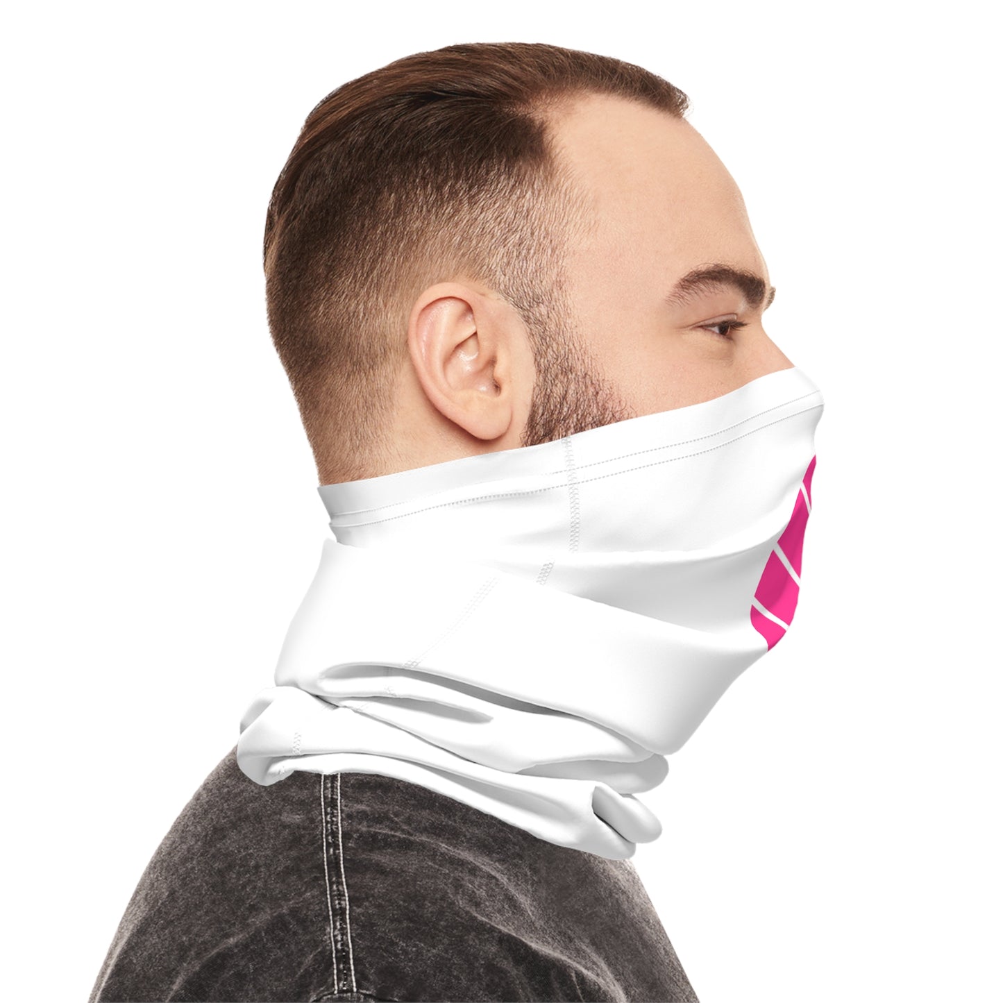 Lightweight Neck Gaiter - BEAM *Life* Edition (pink)