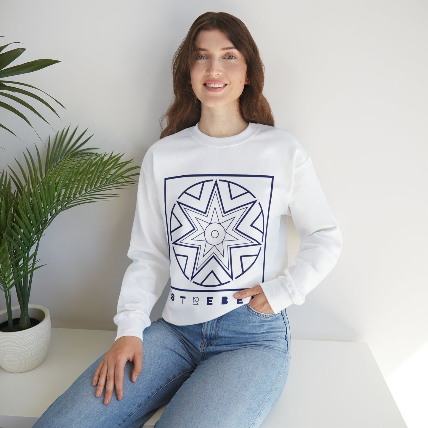 Streben/Striving Symbol Crewneck Sweatshirt