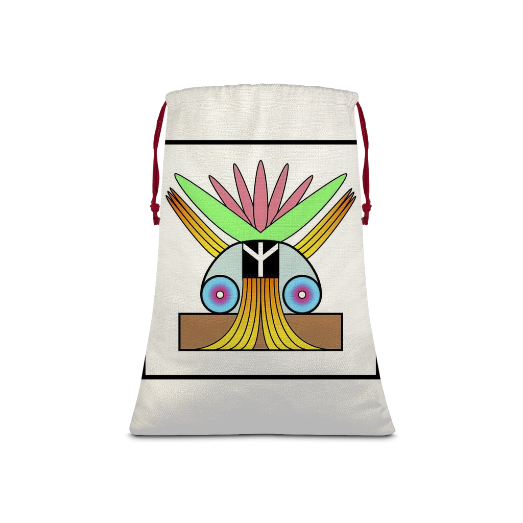 BEAM *Peace* Collection Sublimation Linen Drawstring Sack