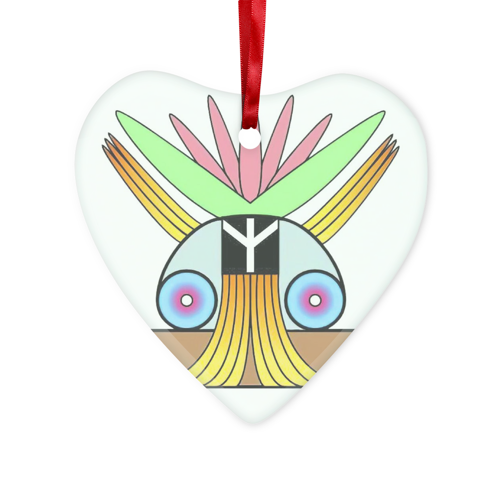 BEAM *Peace* Collection Glass Hanging Ornament