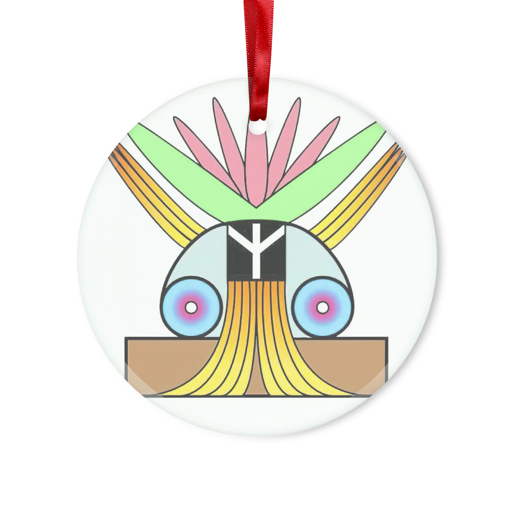 BEAM *Peace* Collection Glass Hanging Ornament