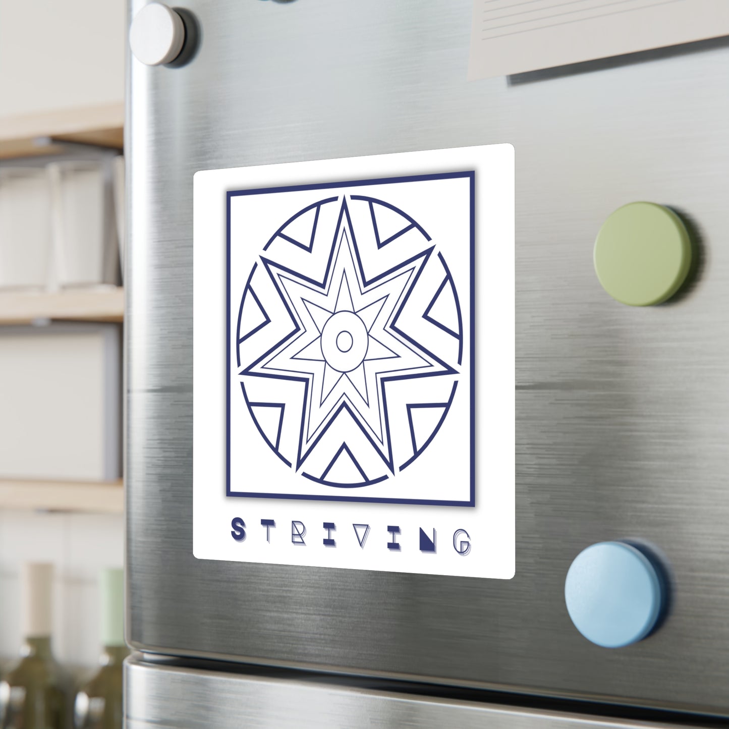 Symbols of the Creation-Energy Teaching - DECAL *Striving / Streben* (purple)