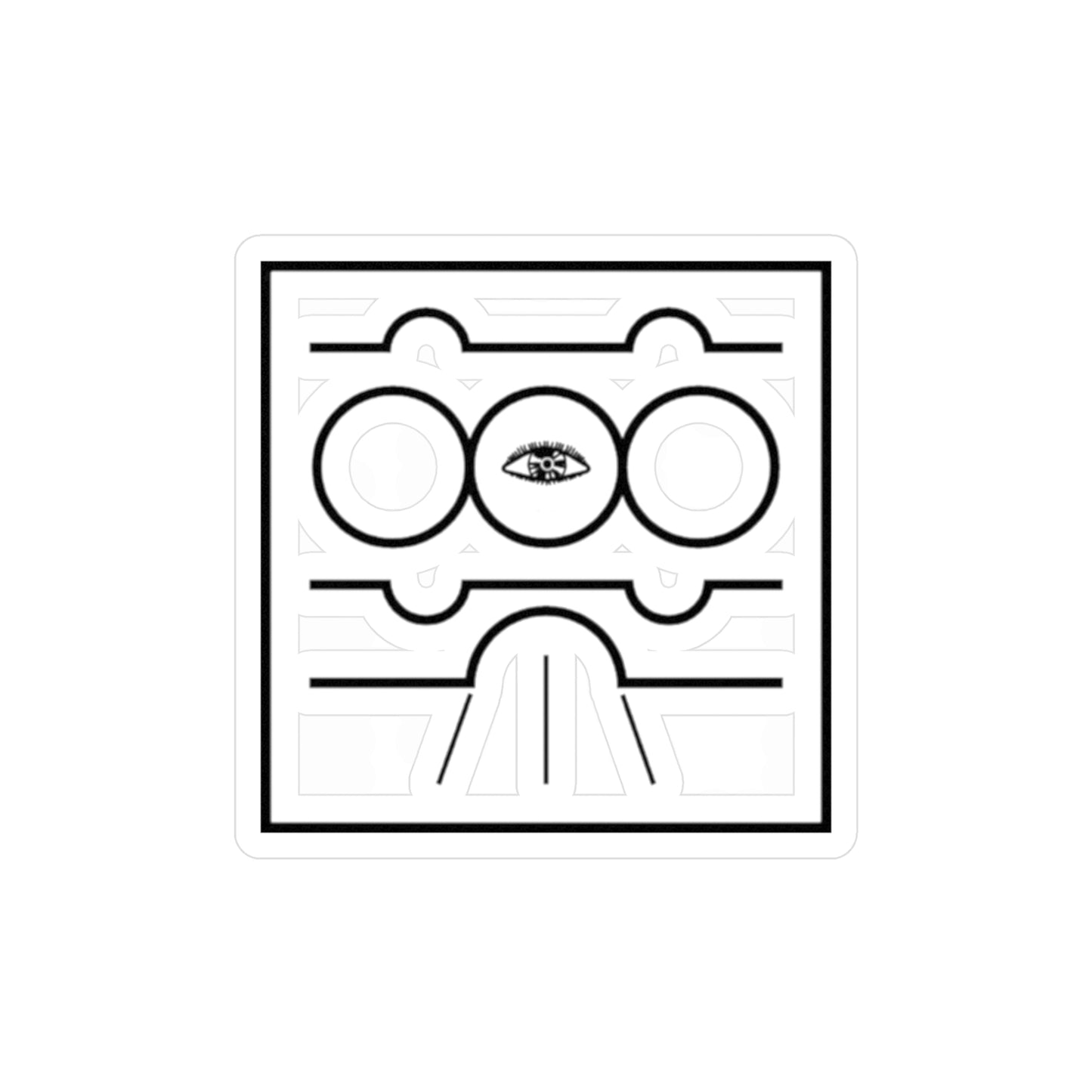 Humanity Symbol Decal