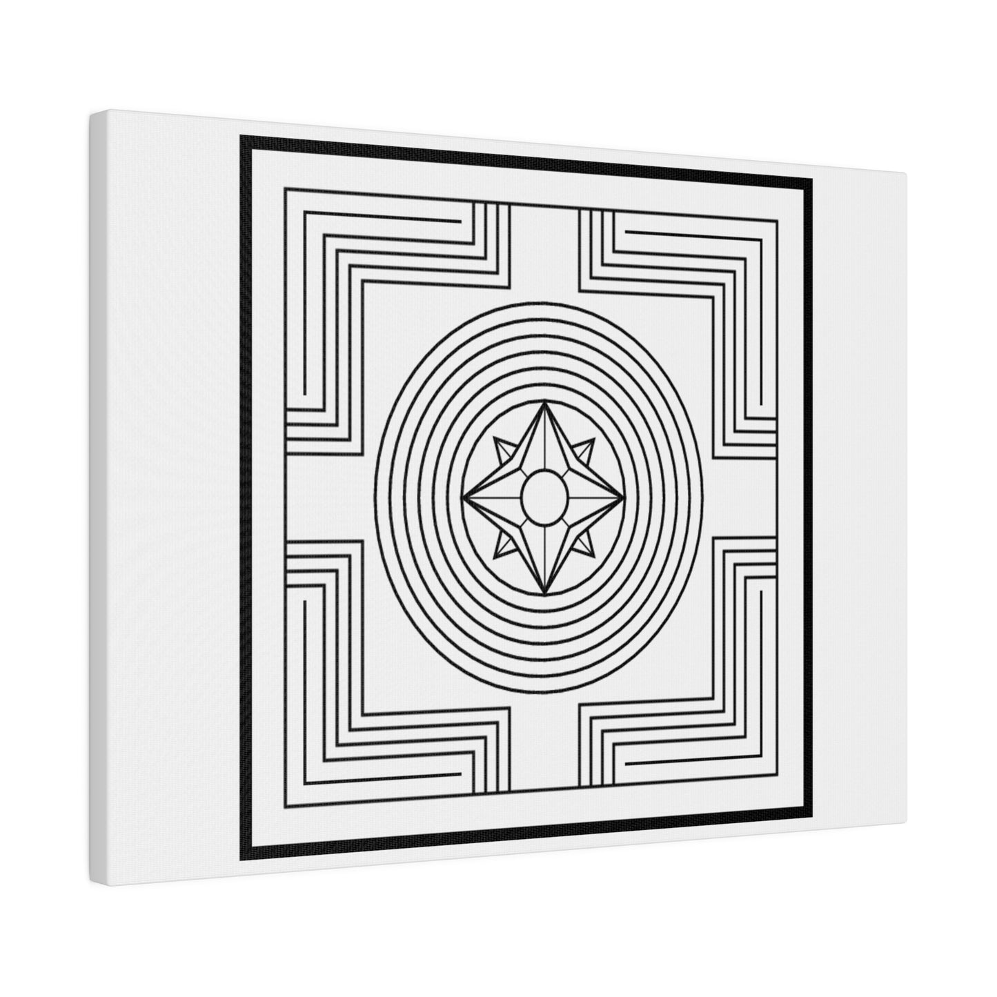 Creation - Creation-Energy Teaching Symbols - Matte Canvas, Stretched, 0.75"