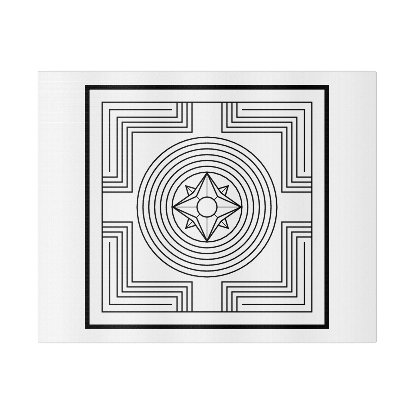 Creation - Creation-Energy Teaching Symbols - Matte Canvas, Stretched, 0.75"