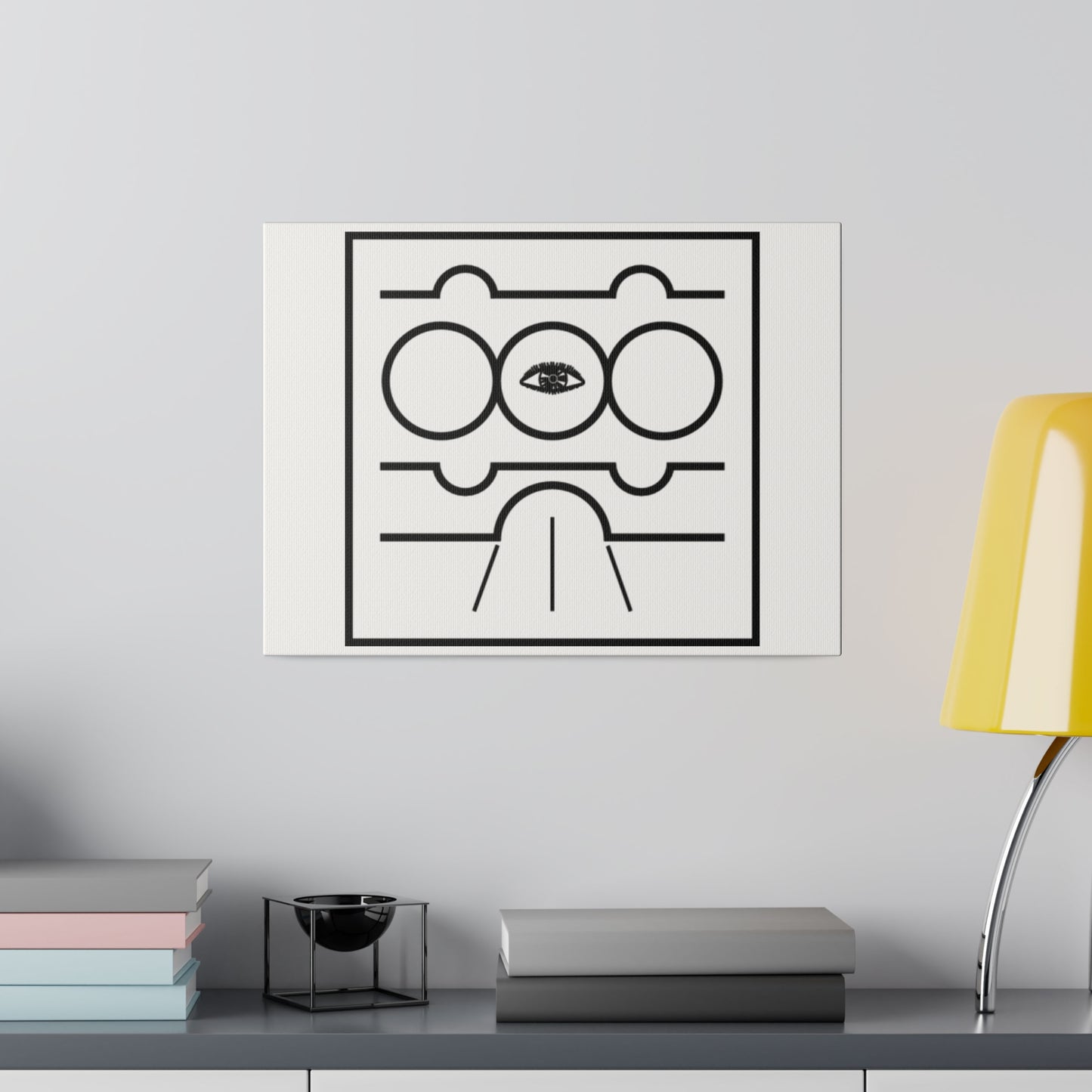 Humanity - Creation-Energy Teaching Symbols - Matte Canvas, Stretched, 0.75"