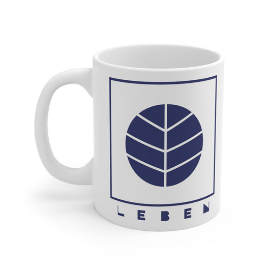 Symbols of the Creation-Energy Teaching - Mug 11oz *Leben / Life*