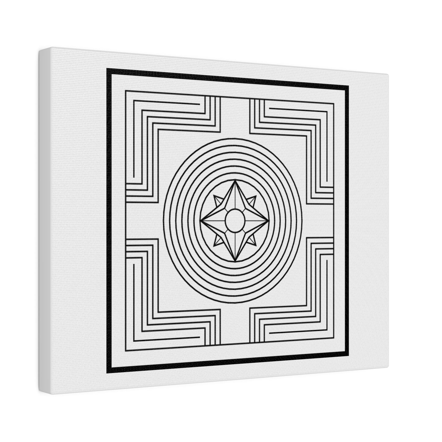 Creation - Creation-Energy Teaching Symbols - Matte Canvas, Stretched, 0.75"