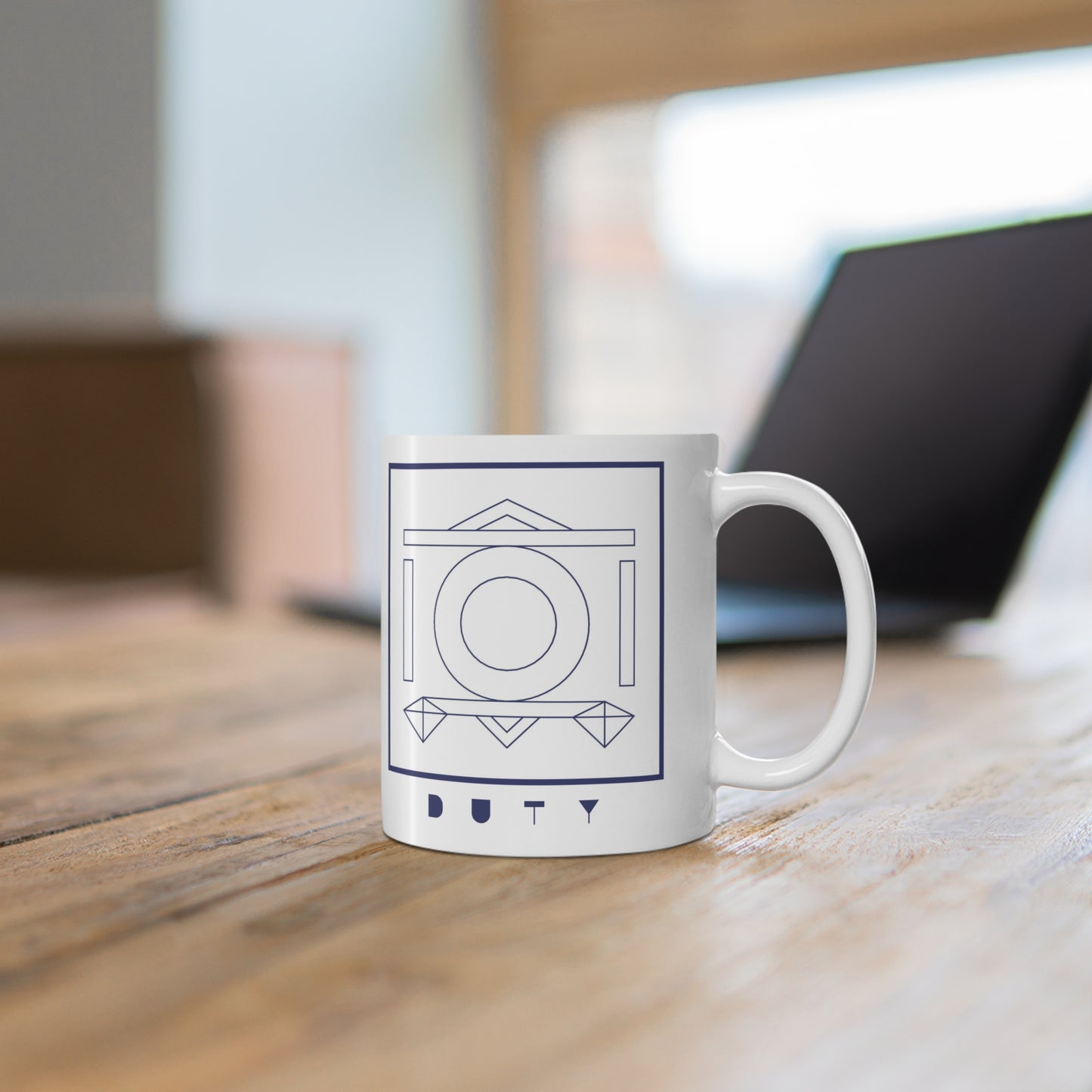 Symbols of the Creation-Energy Teaching - Mug 11oz *Duty / Pflicht*