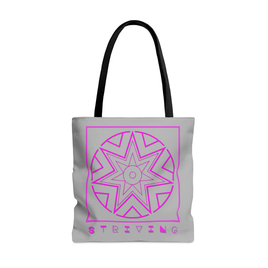 Symbols of the Creation-Energy Teaching - Tote Bag *Striving / Streben* (light grey)