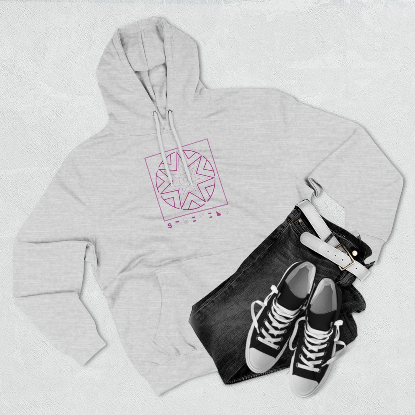 Symbols of the Creation-Energy Teaching - Hoodie *Striving / Streben*