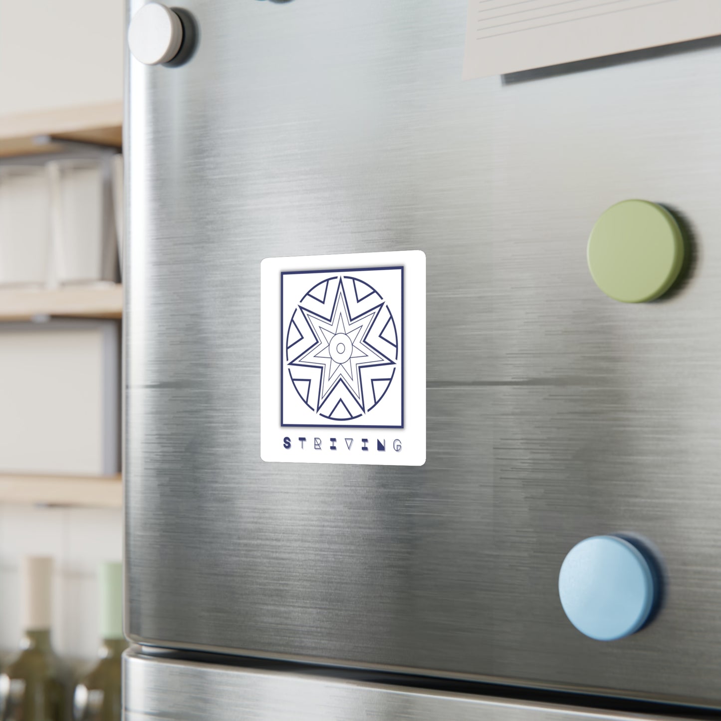 Symbols of the Creation-Energy Teaching - DECAL *Striving / Streben* (purple)