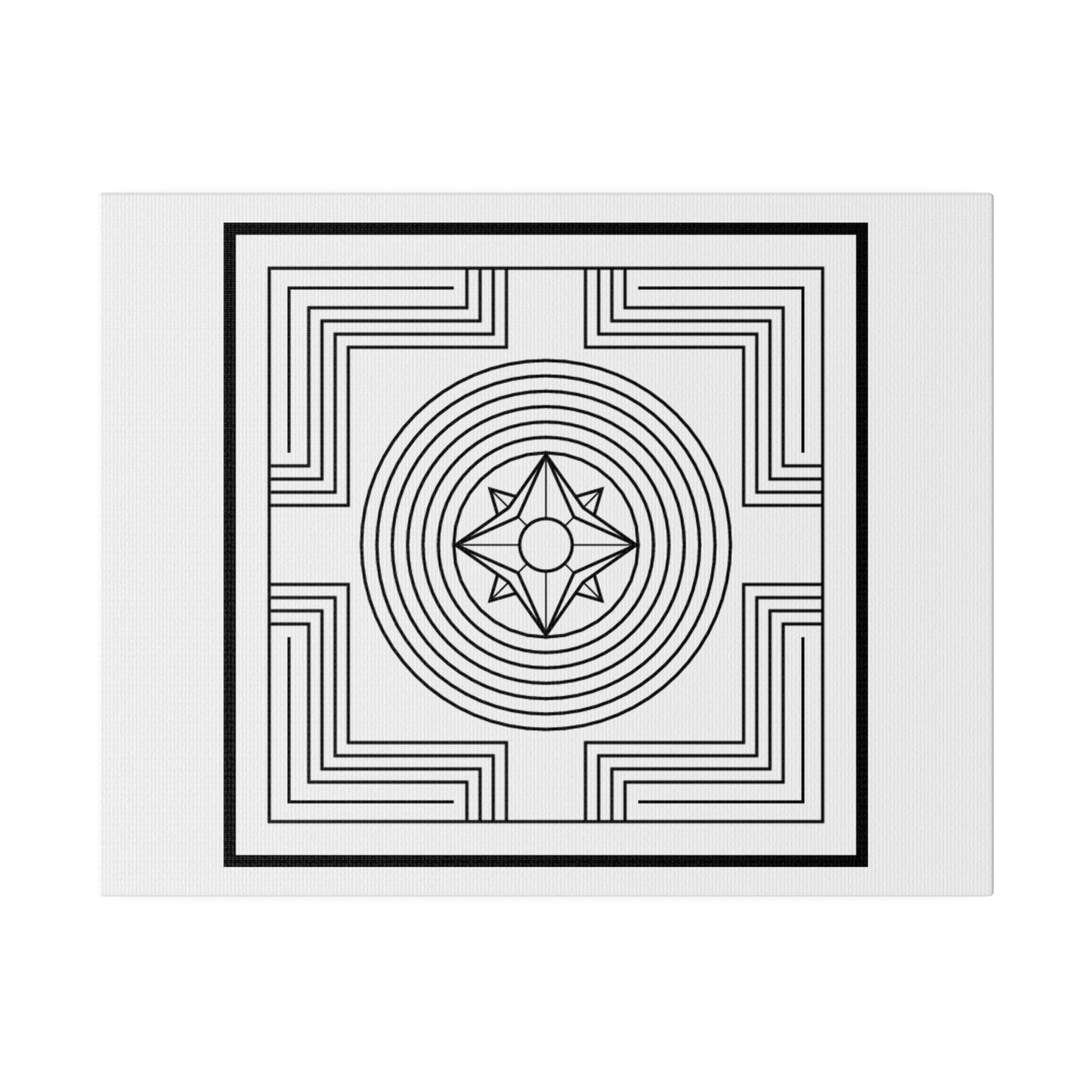 Creation - Creation-Energy Teaching Symbols - Matte Canvas, Stretched, 0.75"