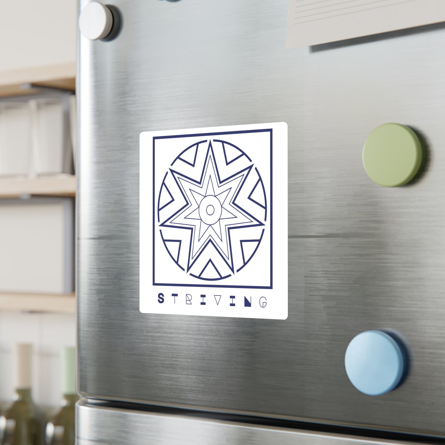 Symbols of the Creation-Energy Teaching - DECAL *Streben / Striving* (purple)